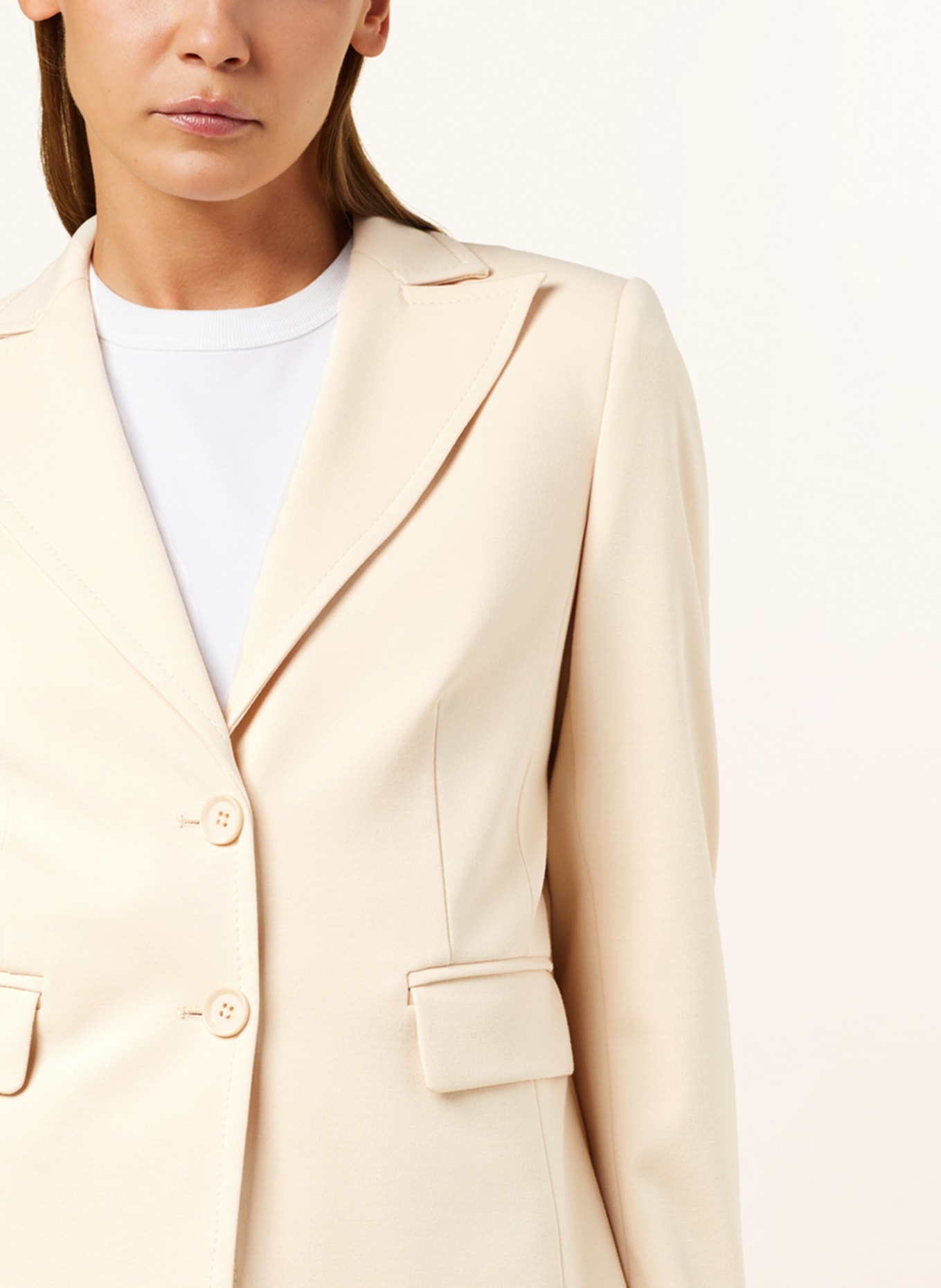 MARC AUREL Jersey blazer, Color: CREAM (Image 4)