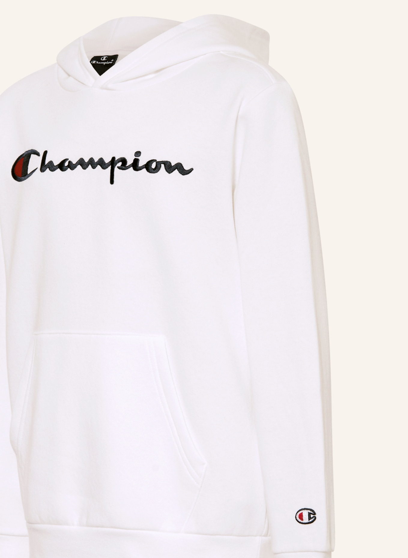in Hoodie Champion weiss