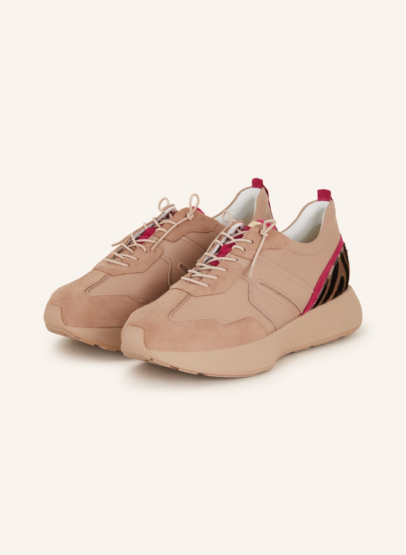 Högl Sneakers, Color: LIGHT BROWN (Image 1)