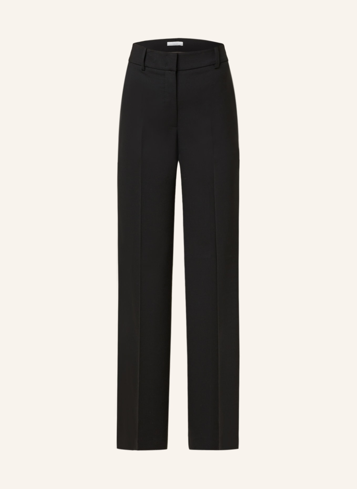 PESERICO EASY Wide leg trousers, Color: BLACK (Image 1)