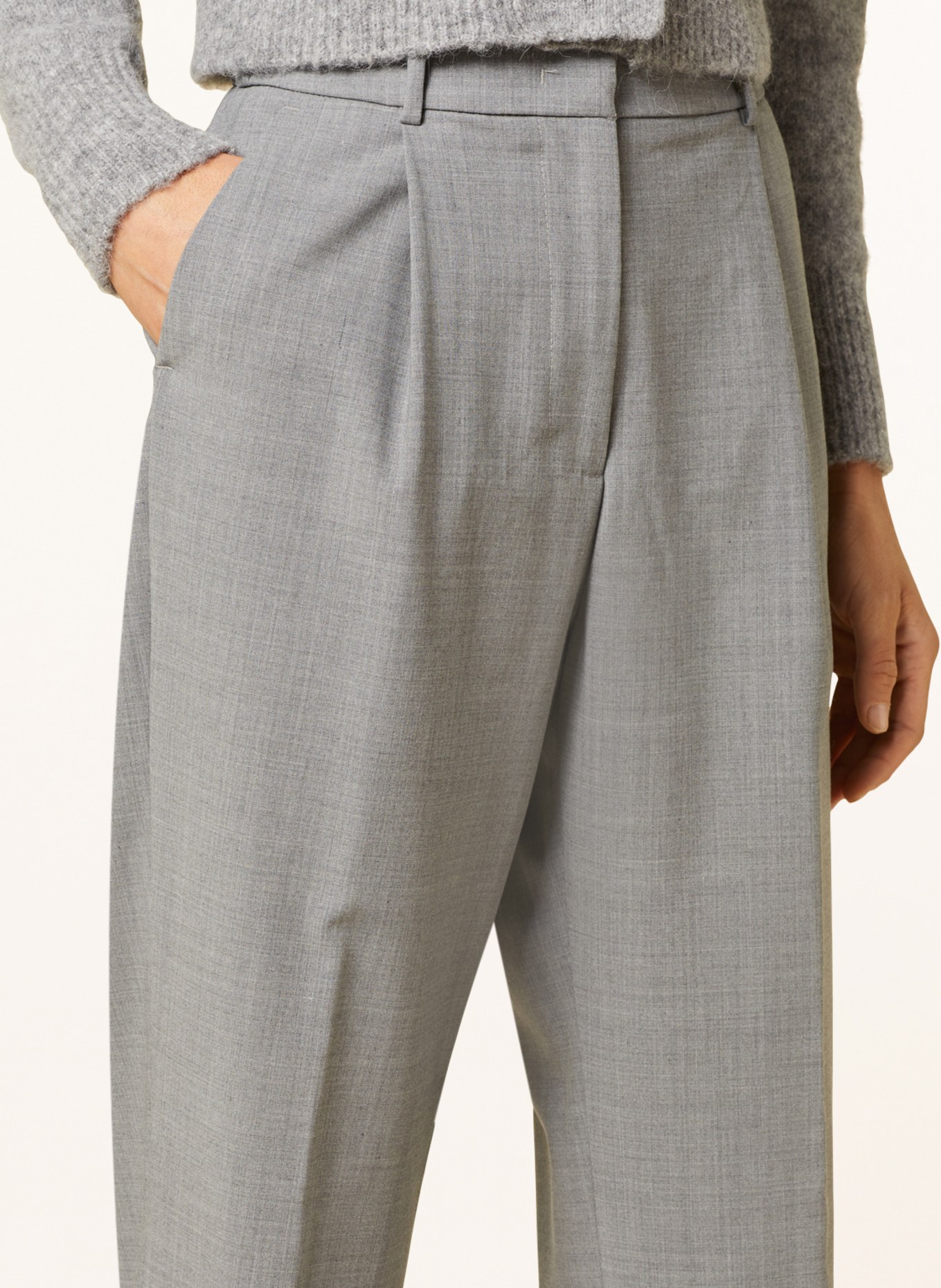 PESERICO EASY Trousers, Color: GRAY (Image 5)