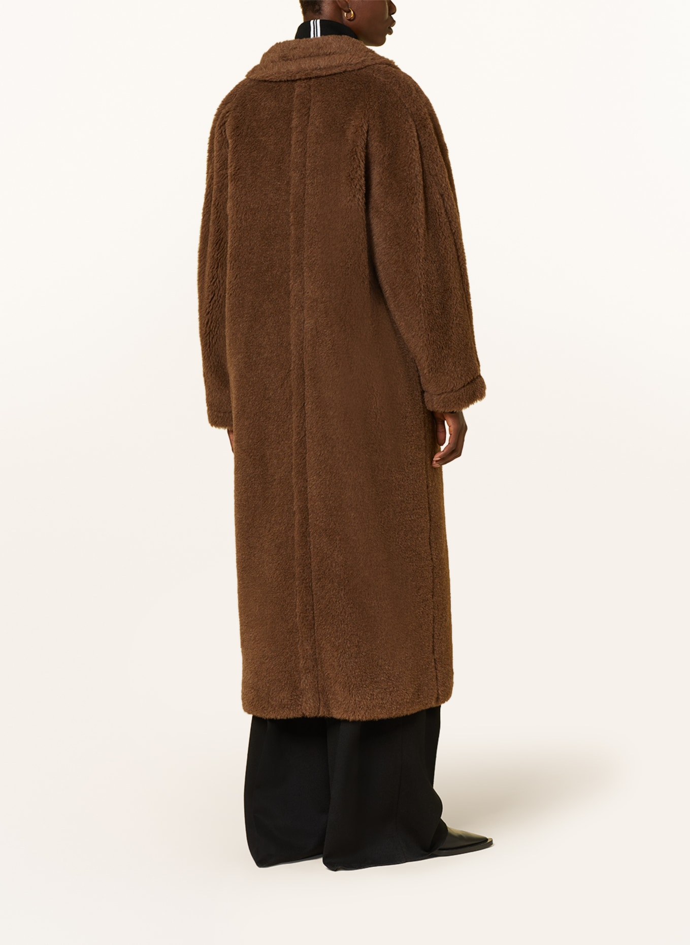 Max Mara Coat FAUST with alpaca, Color: BROWN (Image 3)