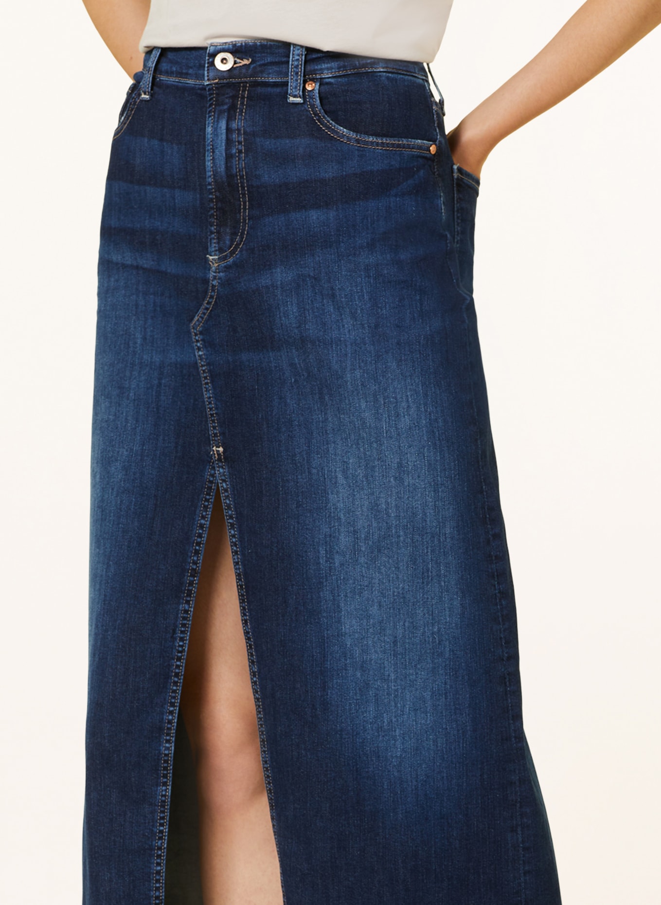 AG Jeans Spódnica jeansowa, Kolor: VINT VINTAGE BLUE (Obrazek 4)