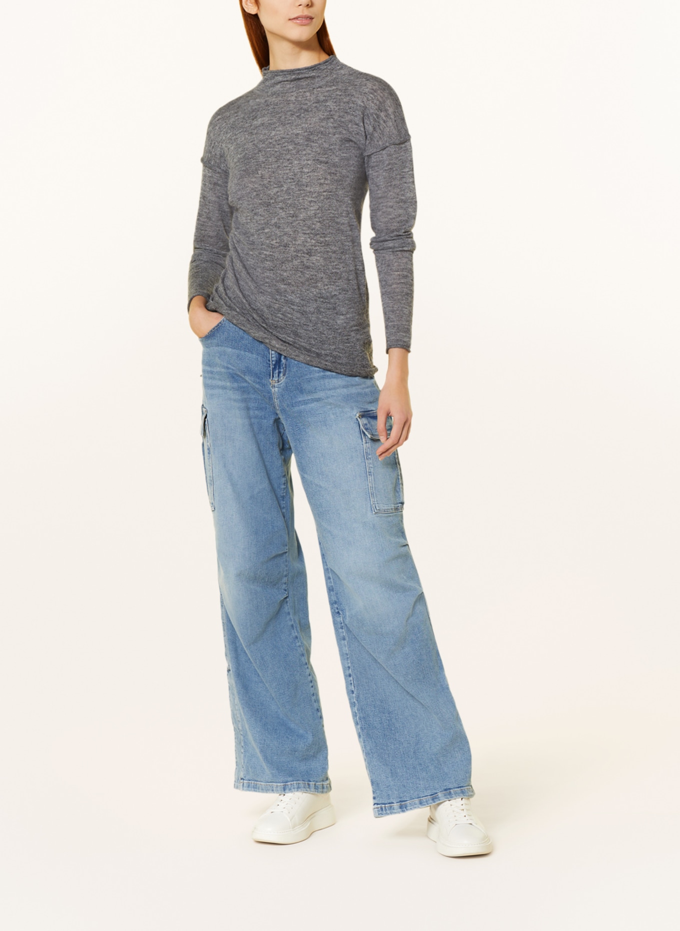 AG Jeans Jeansy bojówki CARGO MOON, Kolor: MOV21 LIGHT BLUE (Obrazek 2)