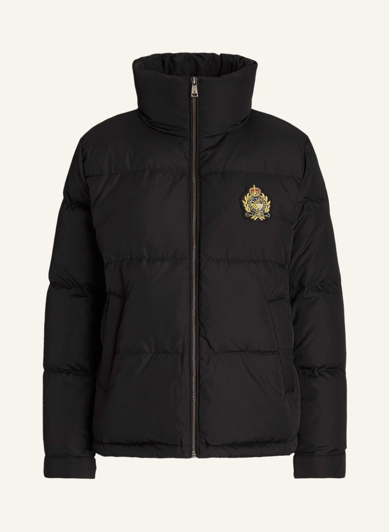 LAUREN RALPH LAUREN Down jacket in black