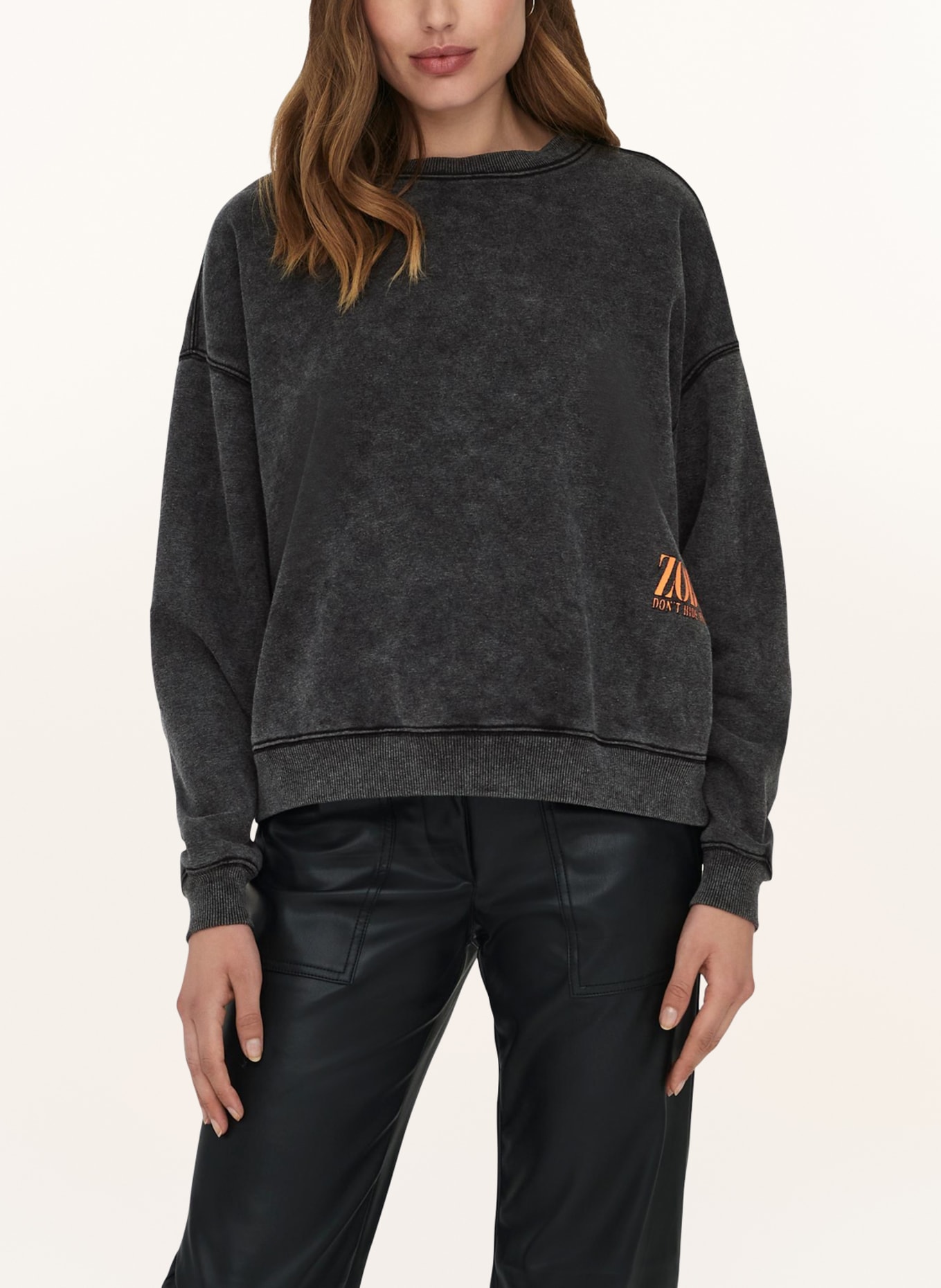 ONLY Sweatshirt, Color: DARK GRAY (Image 2)
