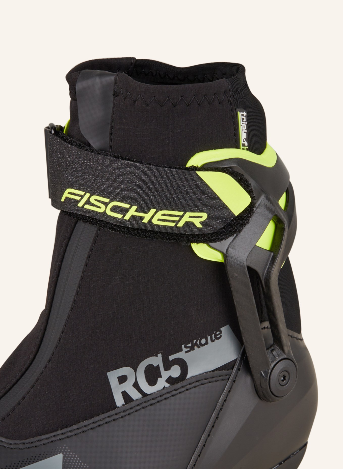 FISCHER Cross-country ski boots RC5 SKATE, Color: BLACK (Image 5)