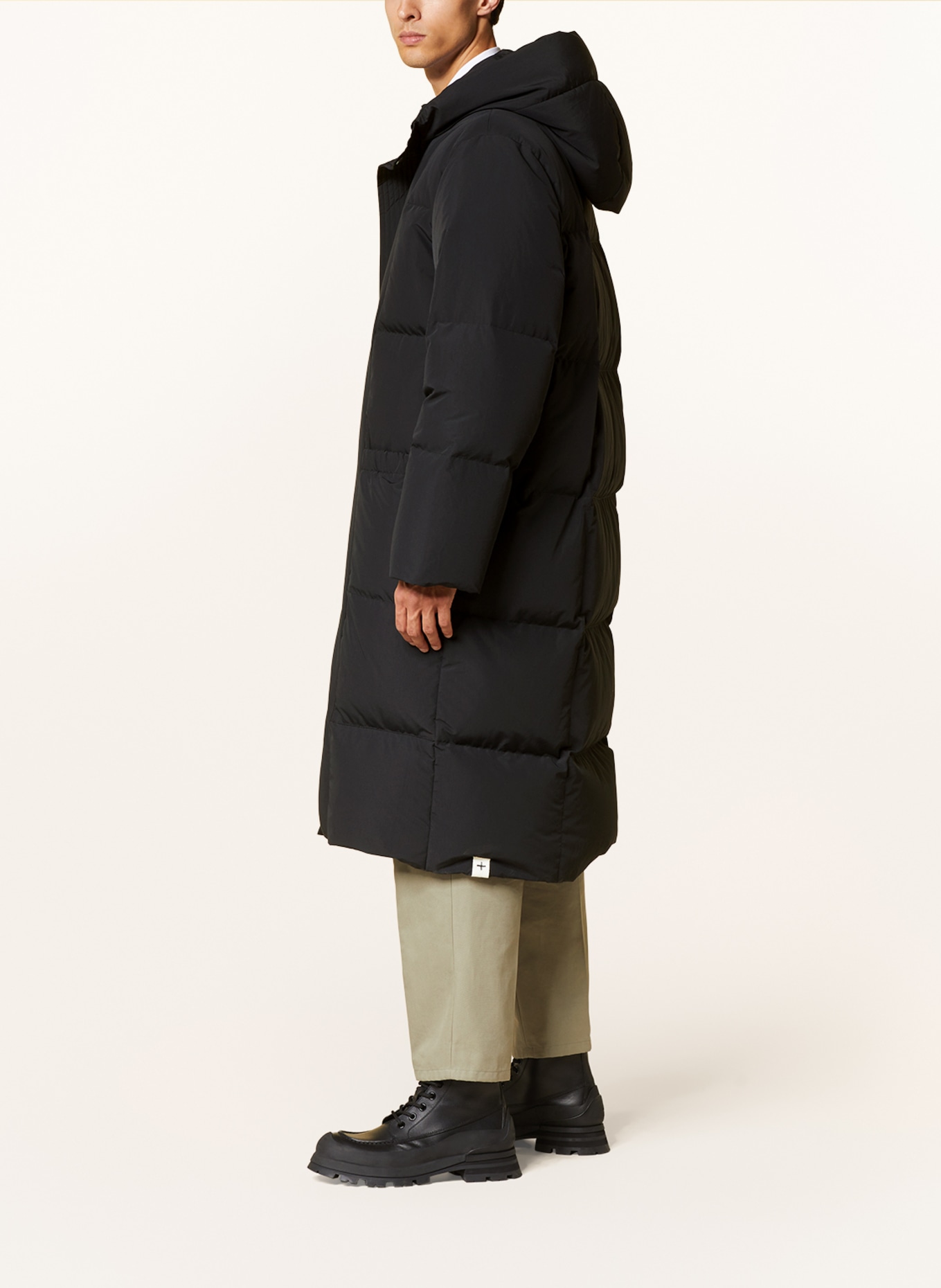 JIL SANDER Down coat, Color: BLACK (Image 4)