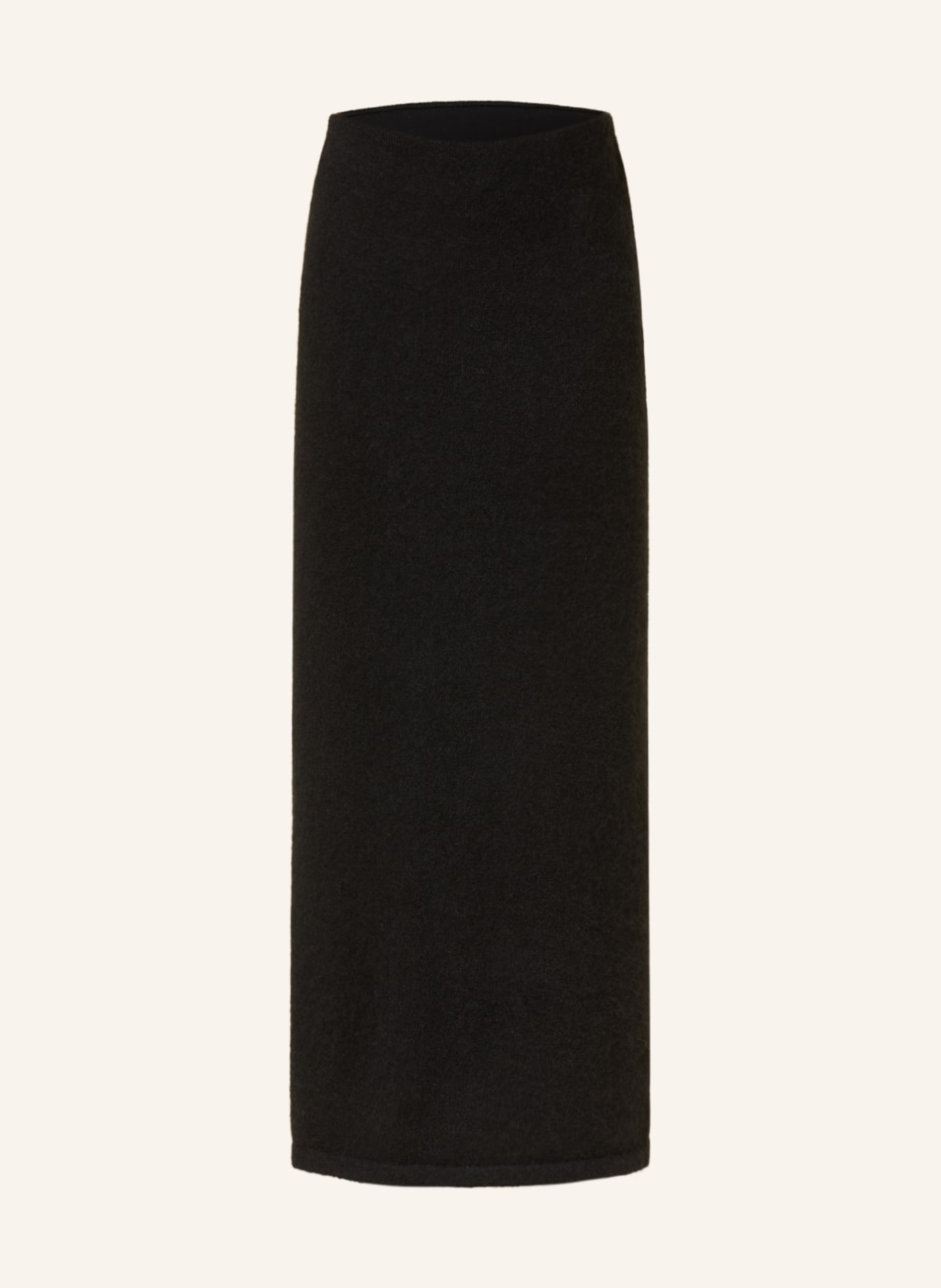 JW ANDERSON Knit skirt with mohair, Color: BLACK (Image 1)