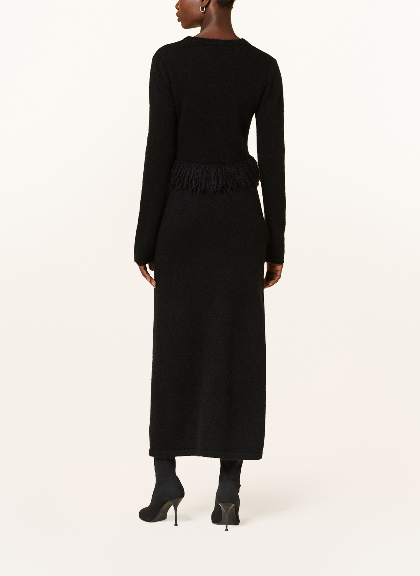 JW ANDERSON Sweater with mohair, Color: BLACK (Image 3)