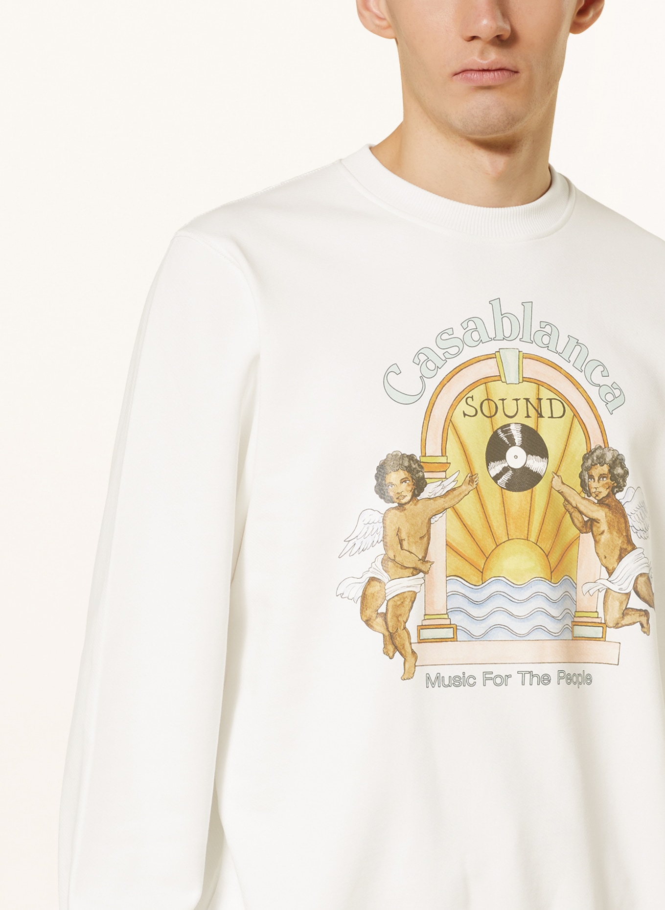 Casablanca Sweatshirt, Farbe: CREME (Bild 4)