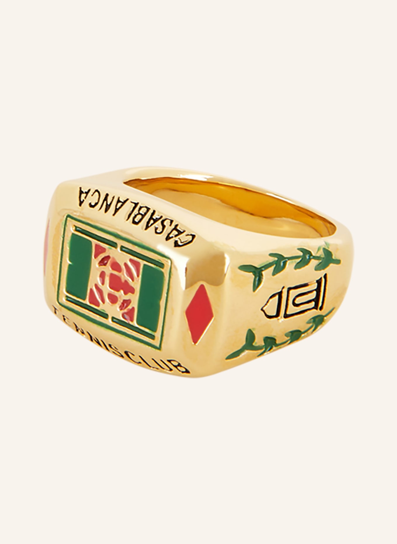 Casablanca Ring TENNIS CLUB, Color: GOLD (Image 1)