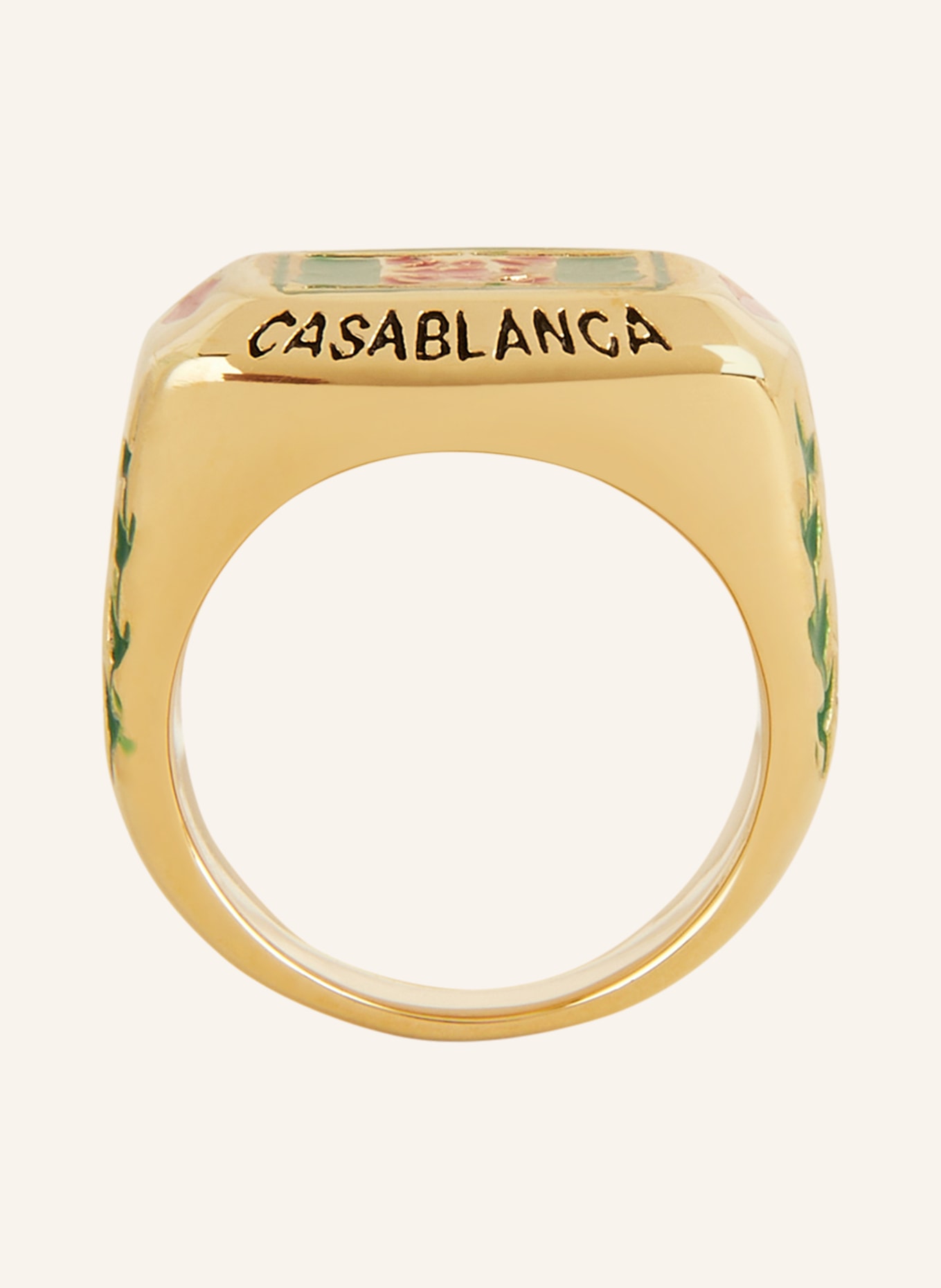 Casablanca Ring TENNIS CLUB, Color: GOLD (Image 2)