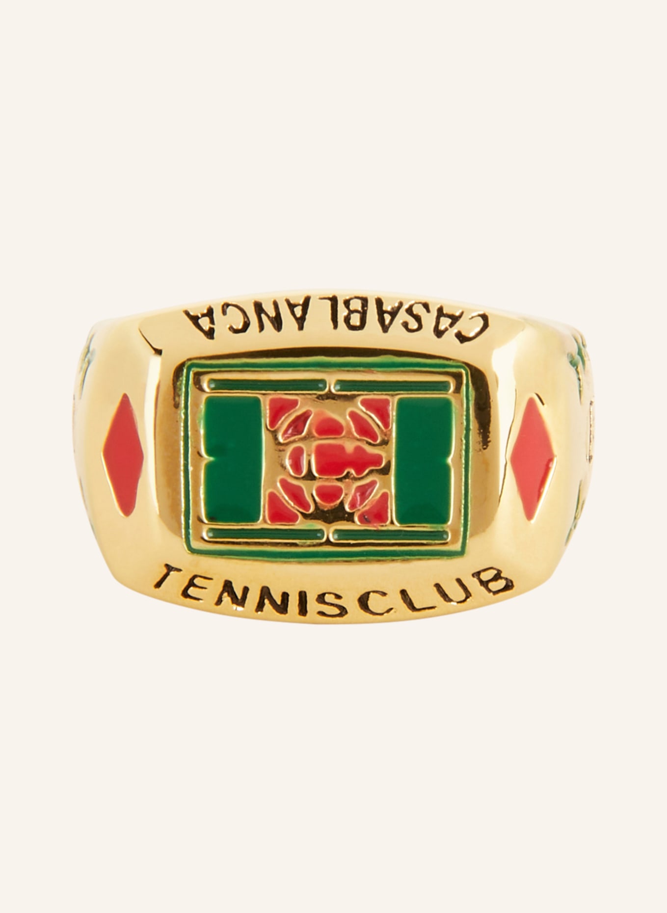 Casablanca Ring TENNIS CLUB, Color: GOLD (Image 3)