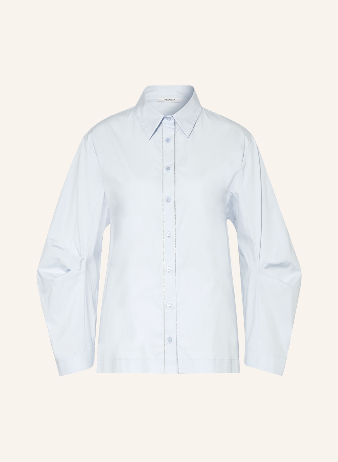 PESERICO Shirt blouse, Color: LIGHT BLUE (Image 1)