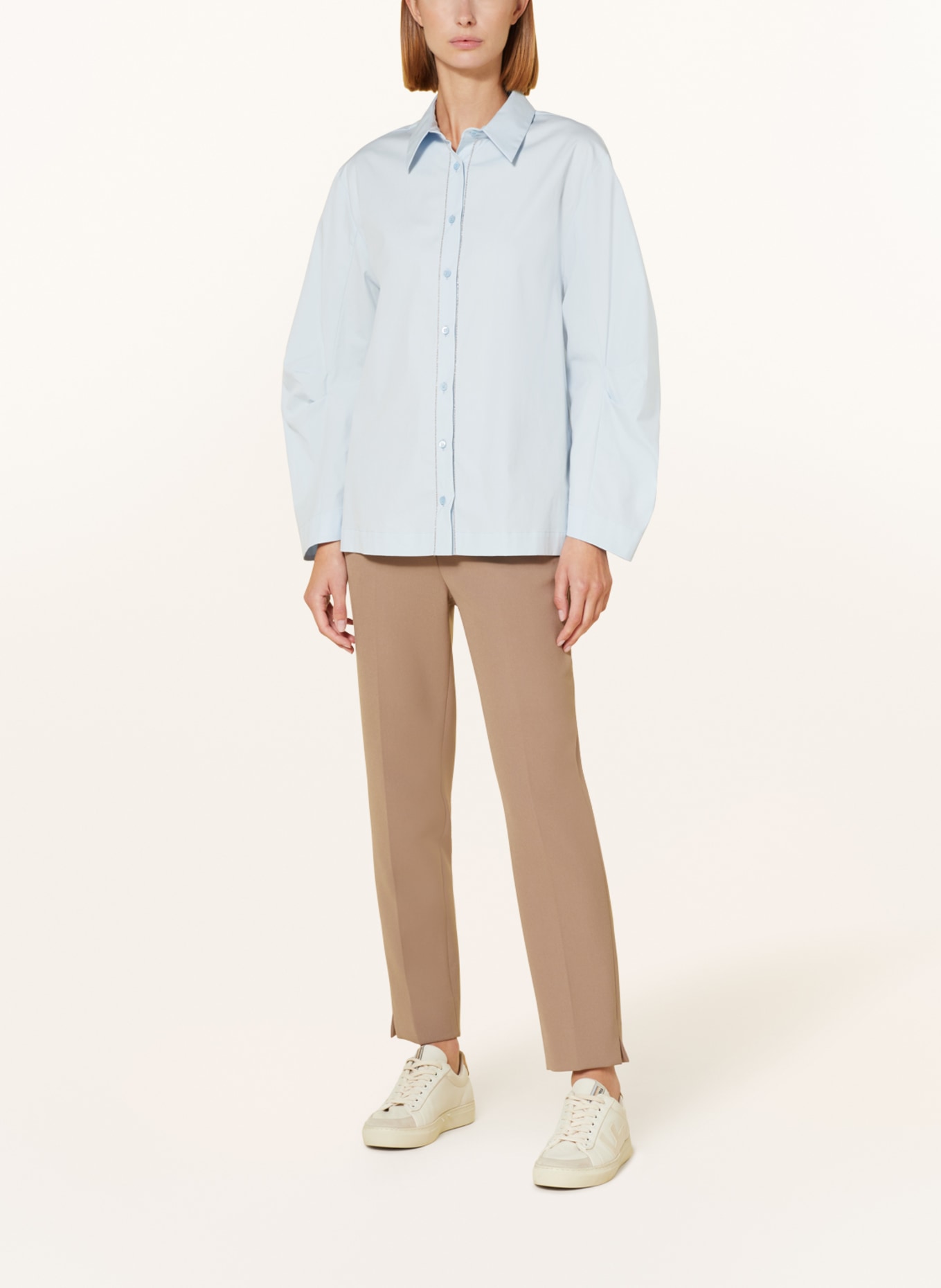 PESERICO Shirt blouse, Color: LIGHT BLUE (Image 2)
