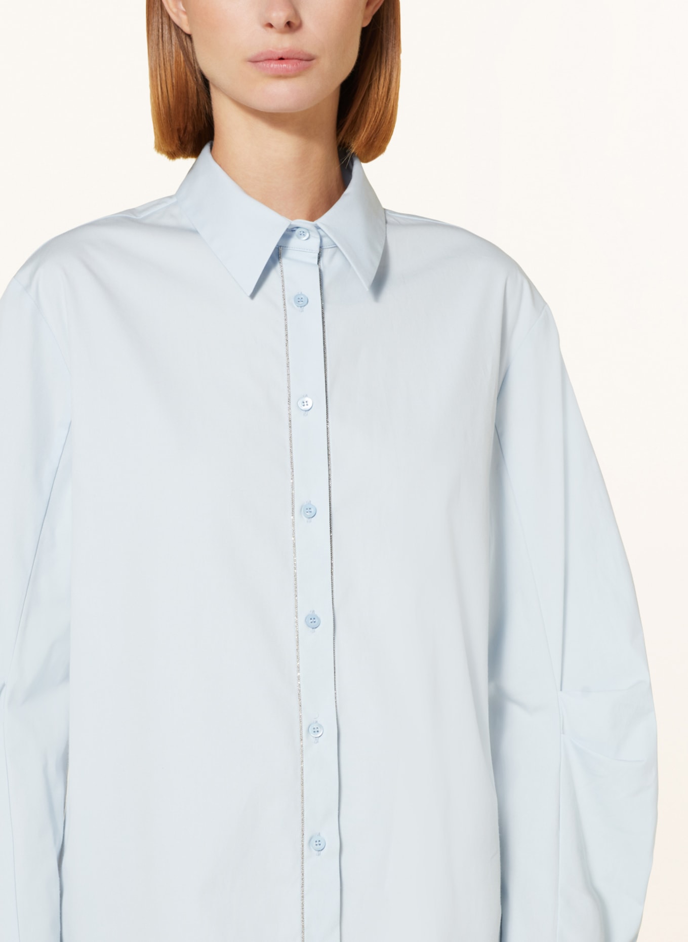 PESERICO Shirt blouse, Color: LIGHT BLUE (Image 4)