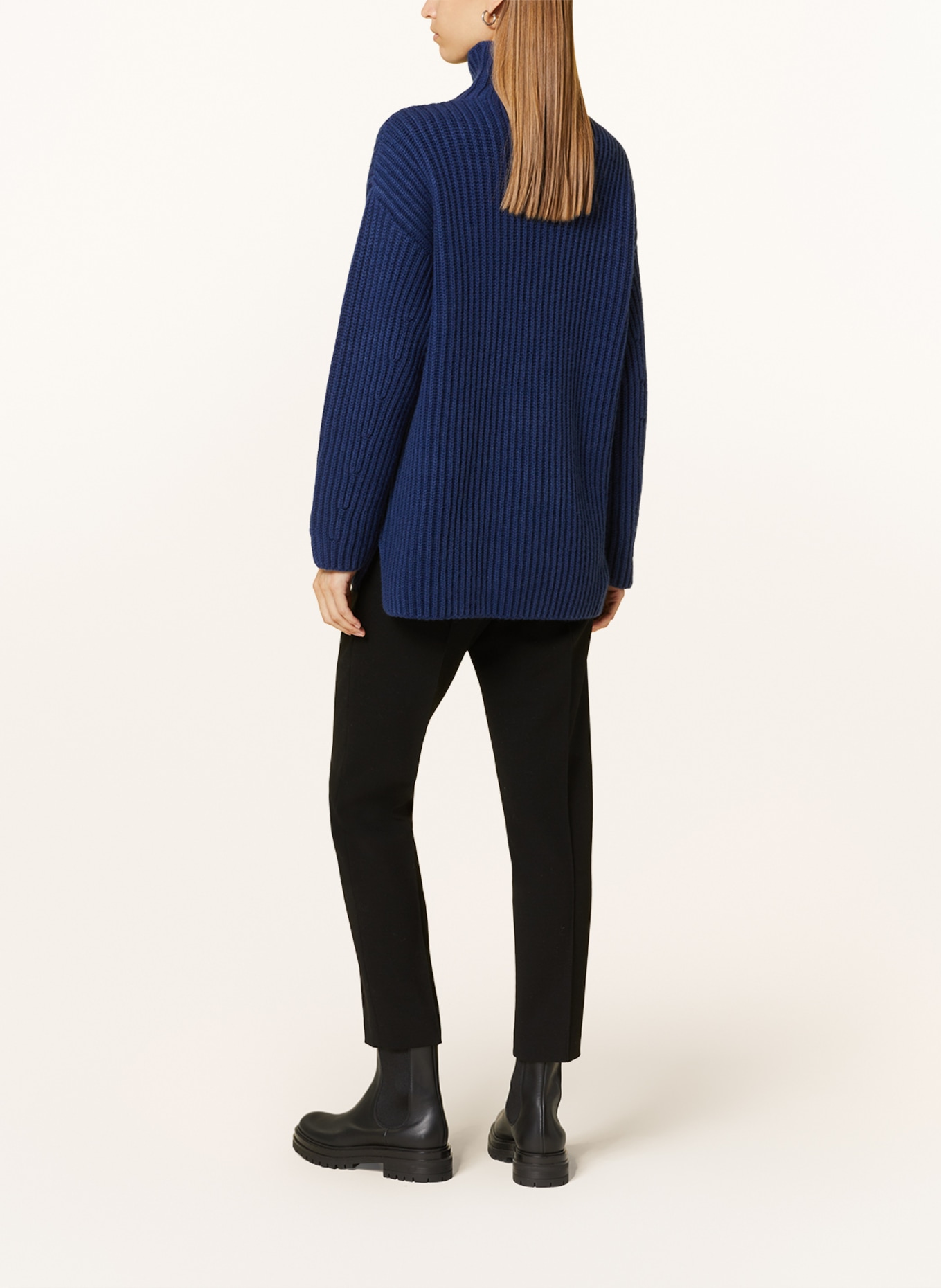 IRIS von ARNIM Cashmere sweater AMBER, Color: BLUE (Image 3)