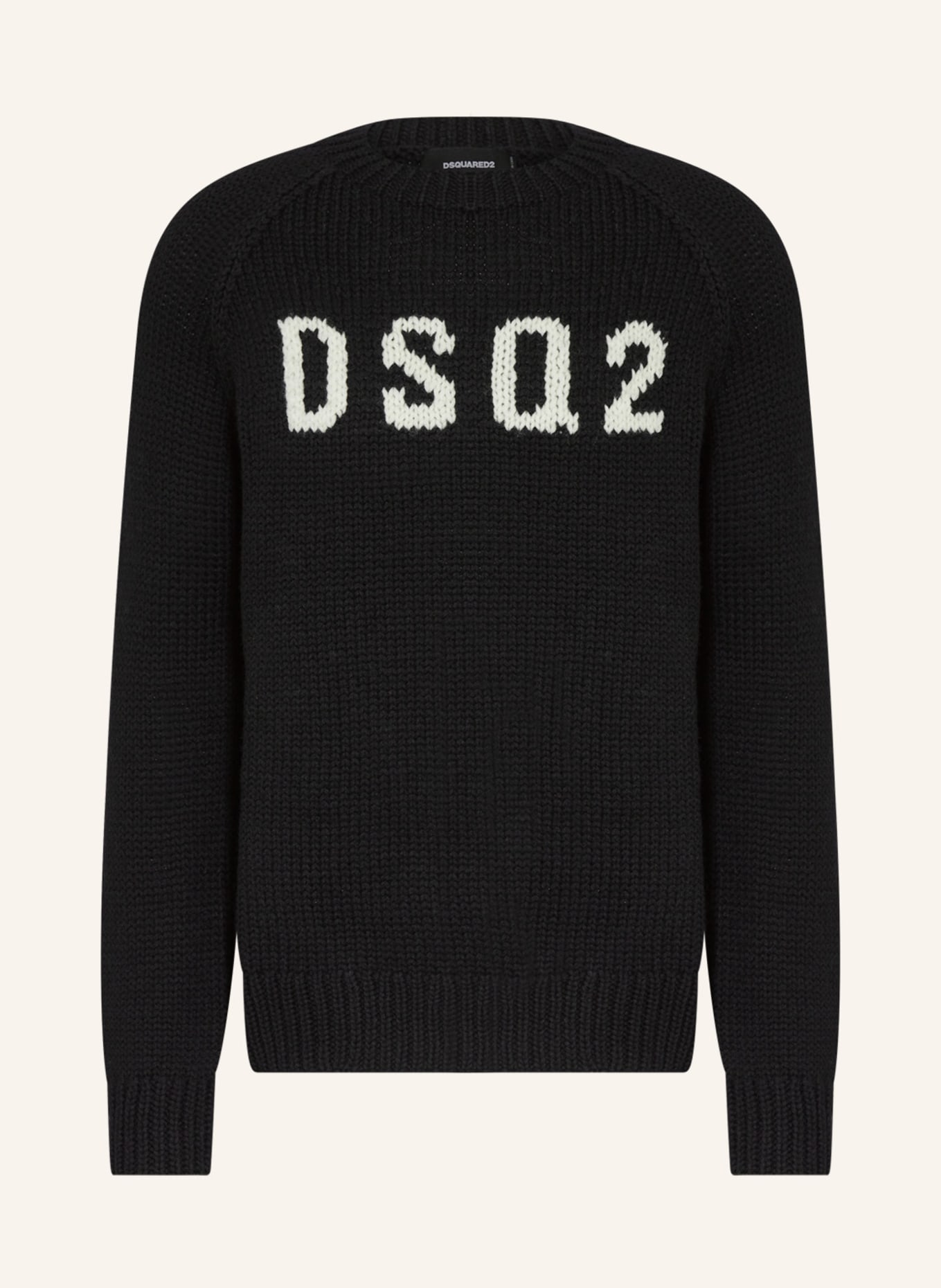 DSQUARED2 Sweater, Color: BLACK/ WHITE (Image 1)