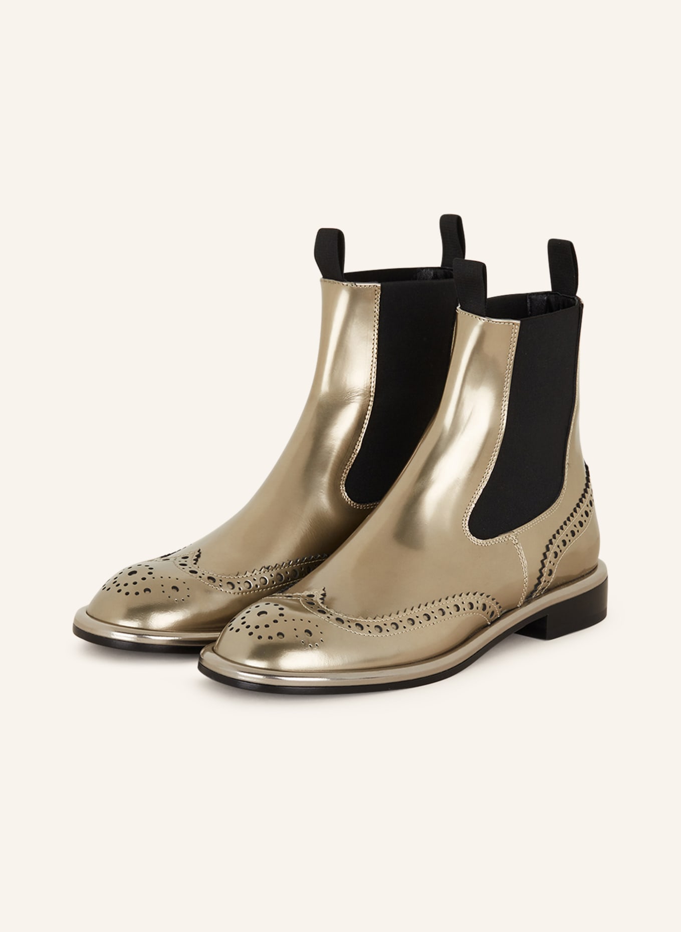 AGL Chelsea-Boots ALISON, Farbe: GOLD/ SCHWARZ (Bild 1)
