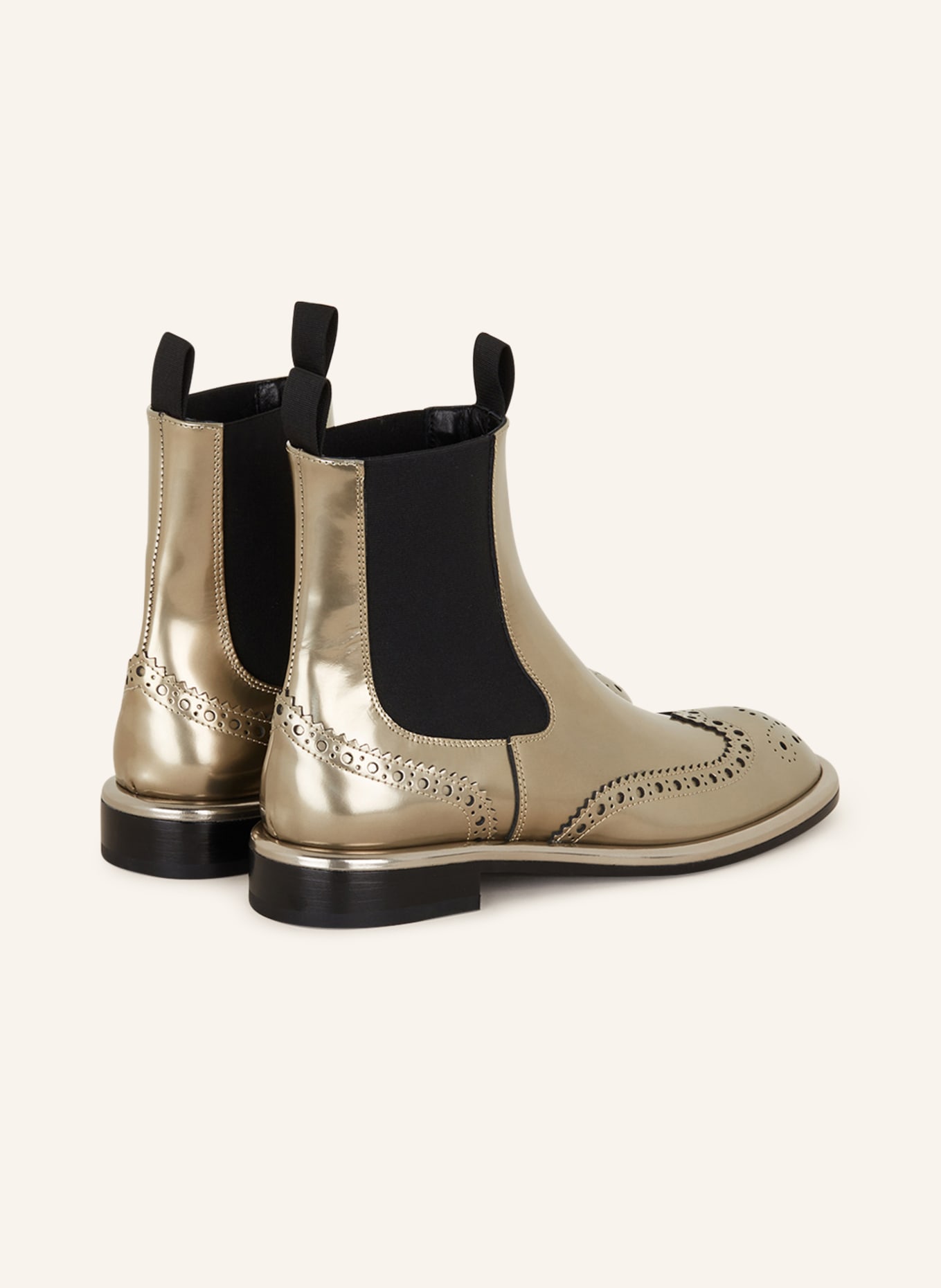 AGL Chelsea boots ALISON, Color: GOLD/ BLACK (Image 2)