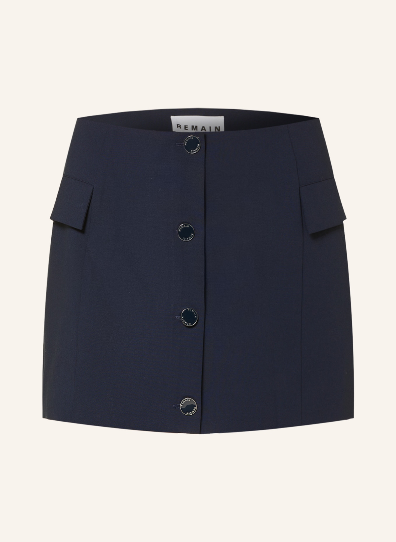 REMAIN Skirt, Color: DARK BLUE (Image 1)