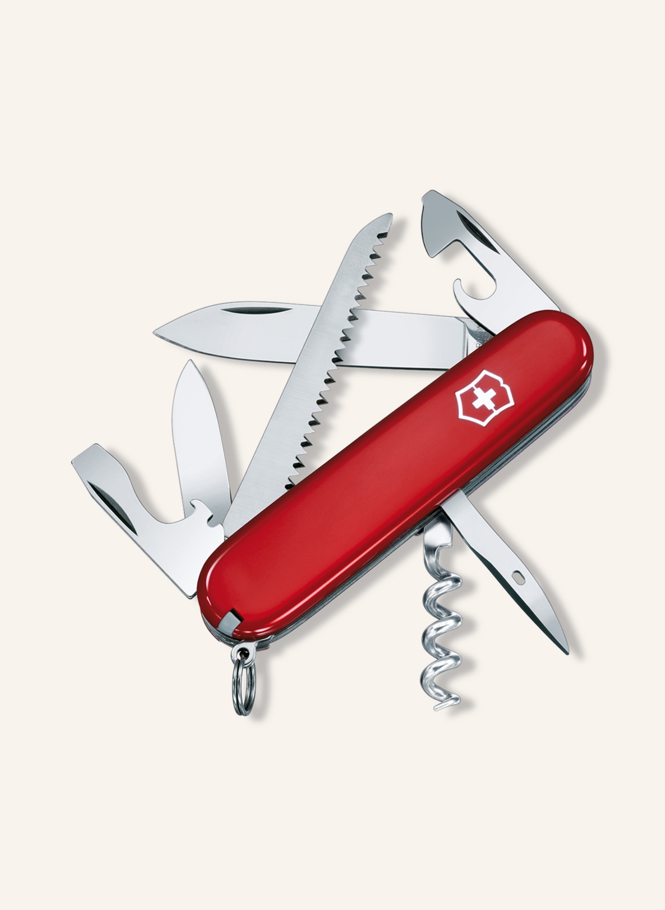 VICTORINOX Pocket knife CAMPER, Color: RED (Image 1)