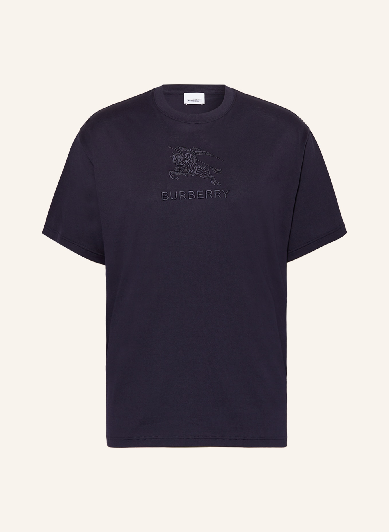 BURBERRY T-shirt TEMPAH, Kolor: GRANATOWY (Obrazek 1)
