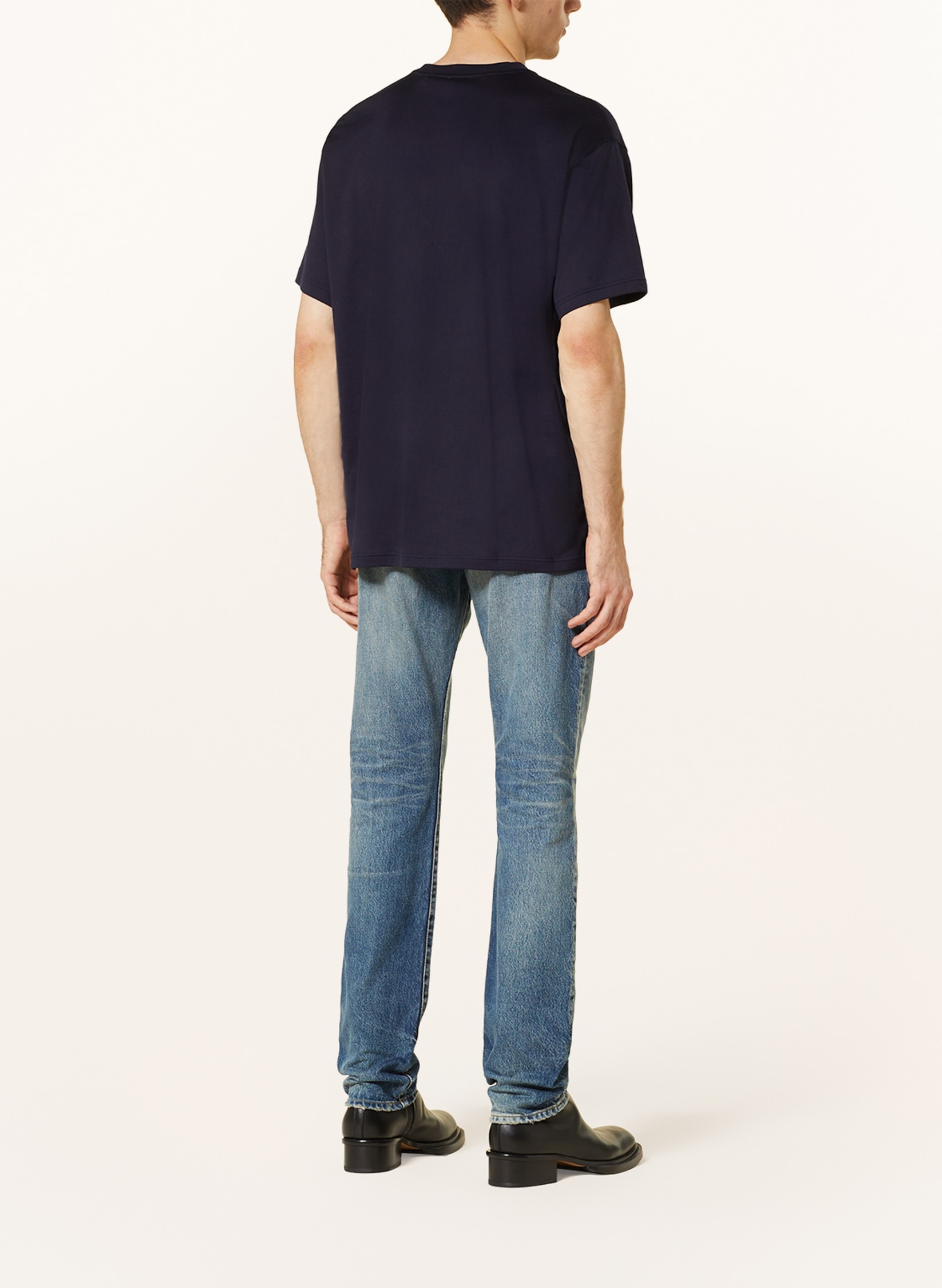 BURBERRY T-shirt TEMPAH, Color: DARK BLUE (Image 3)