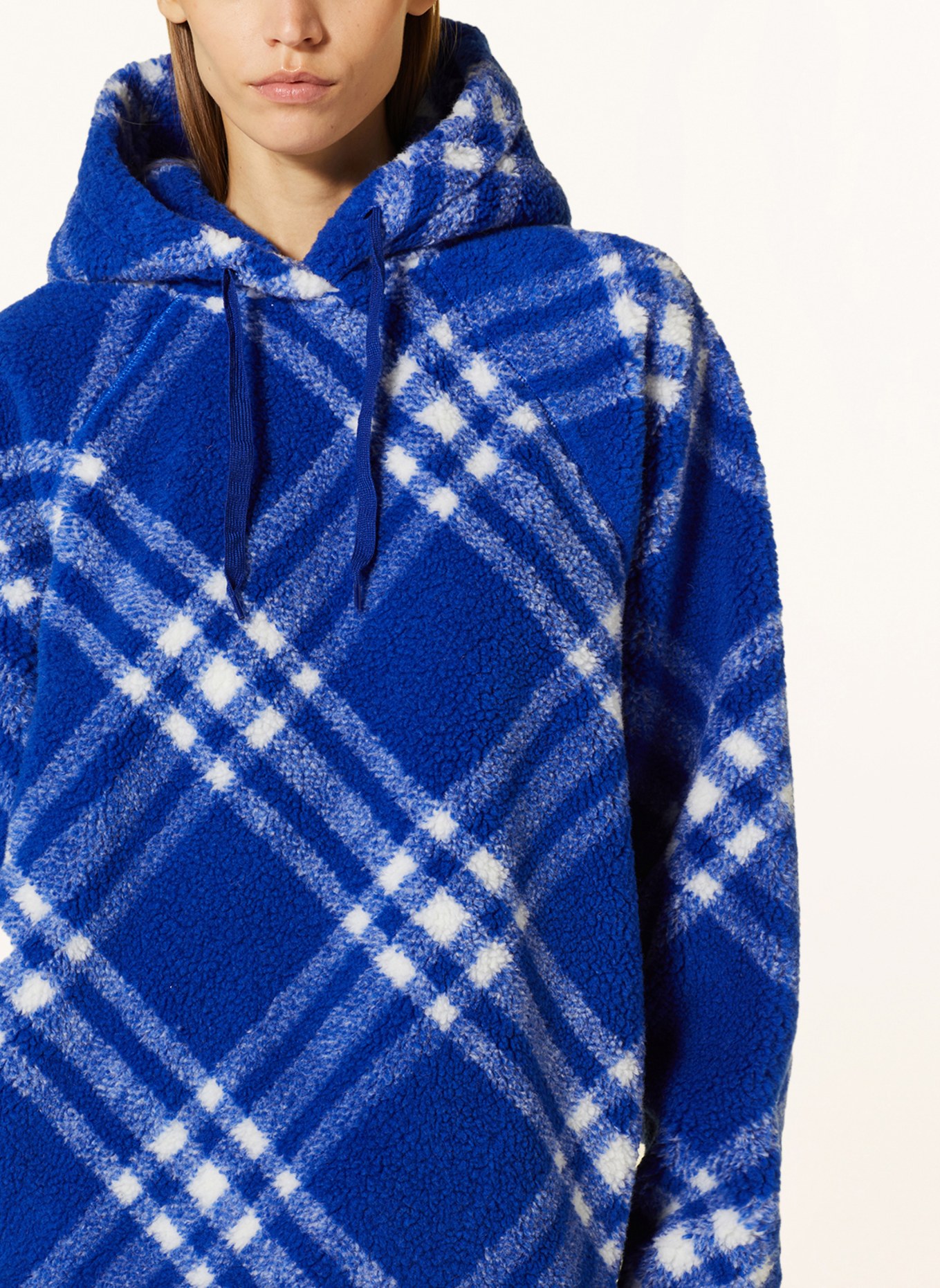 BURBERRY Teddy hoodie, Color: BLUE/ WHITE (Image 5)