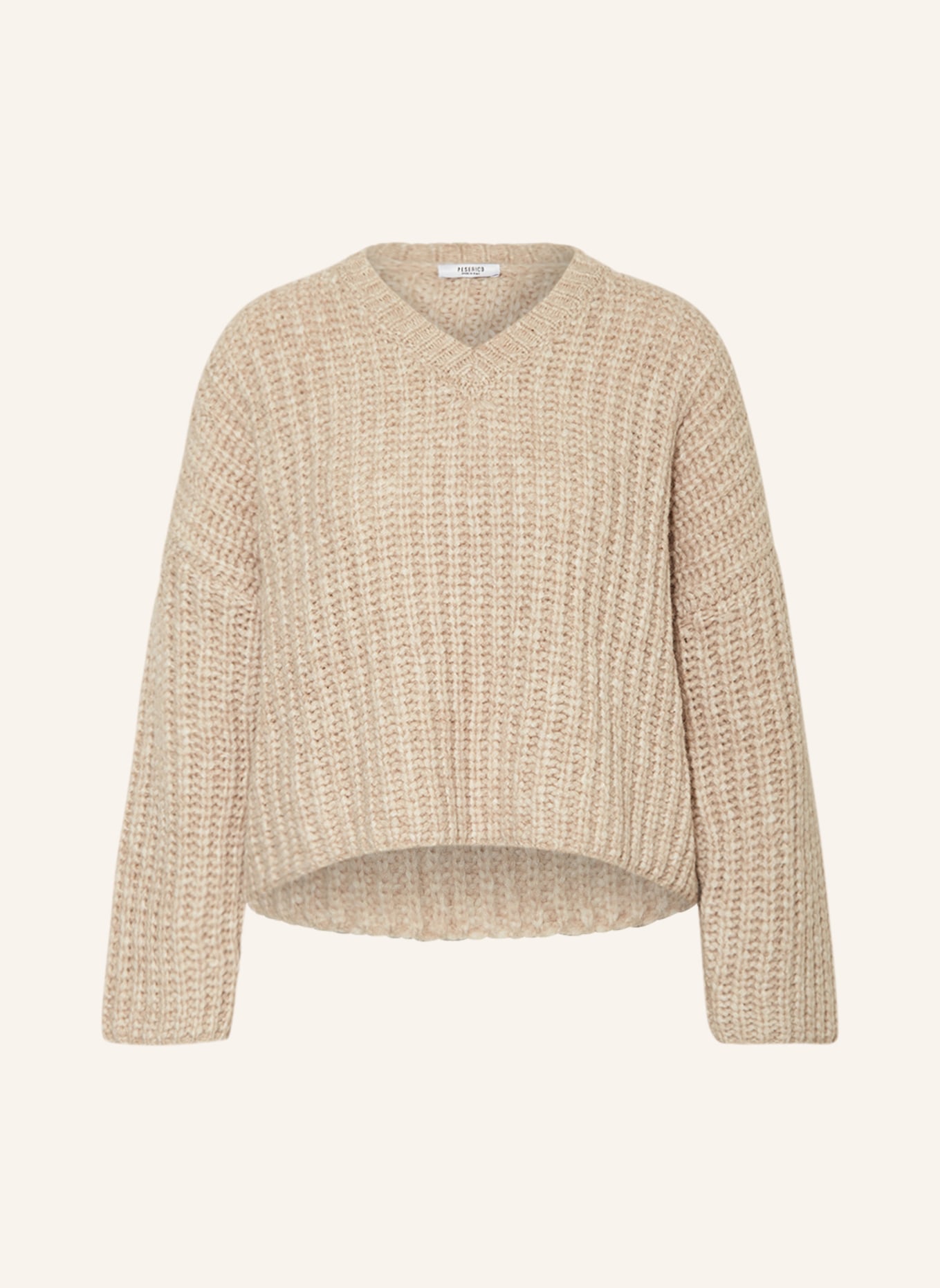 PESERICO Sweater with alpaca, Color: BEIGE (Image 1)