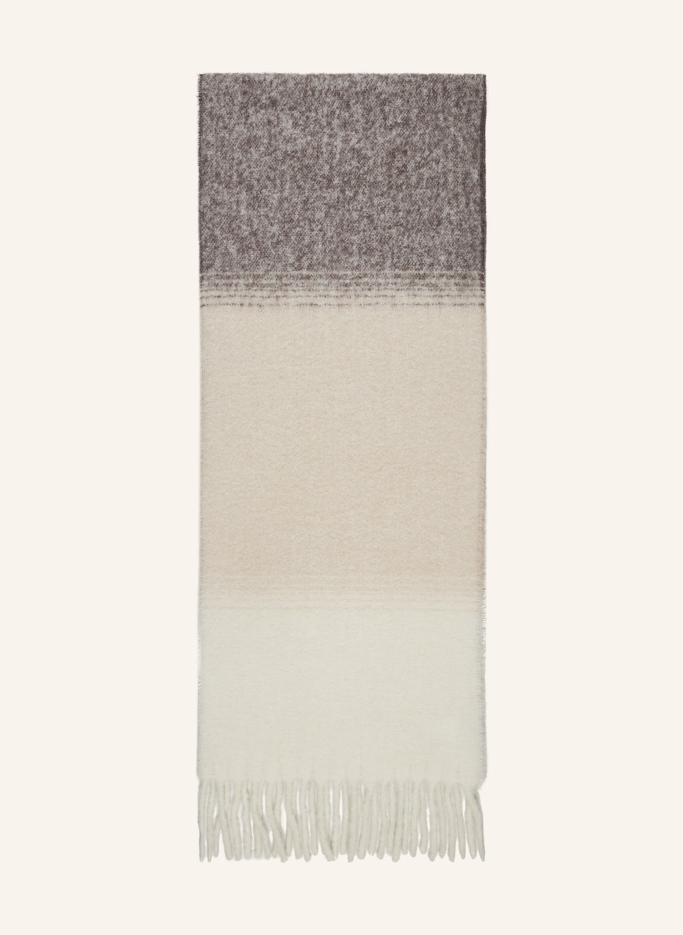 PESERICO Alpaca scarf, Color: BEIGE/ CREAM (Image 1)