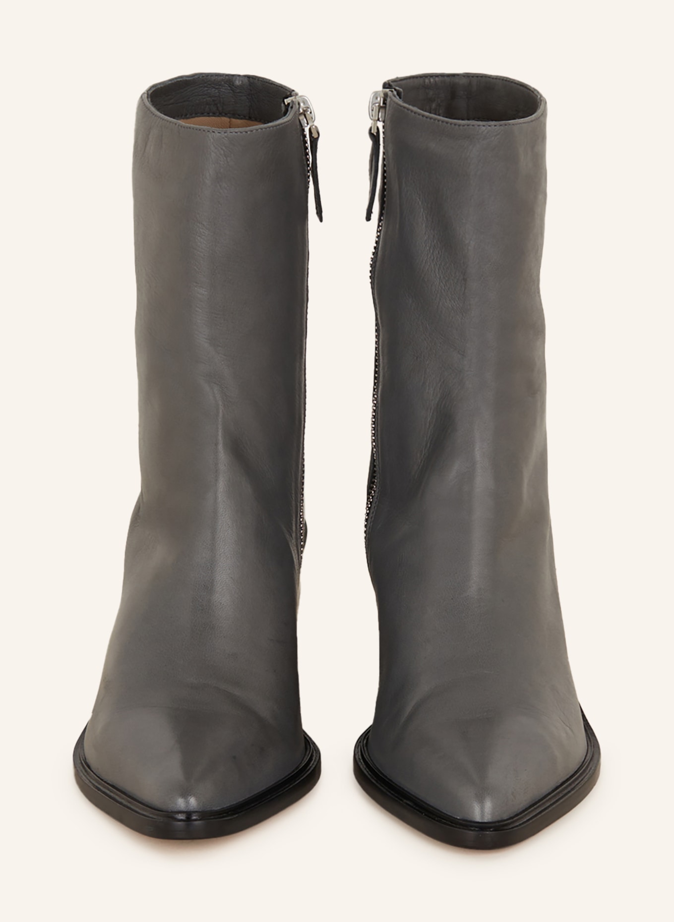 POMME D'OR Ankle boots JANE, Color: GRAY (Image 3)