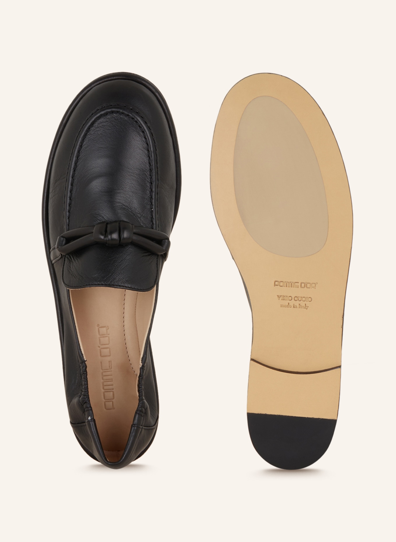 POMME D'OR Loafers CUIO, Color: BLACK (Image 5)