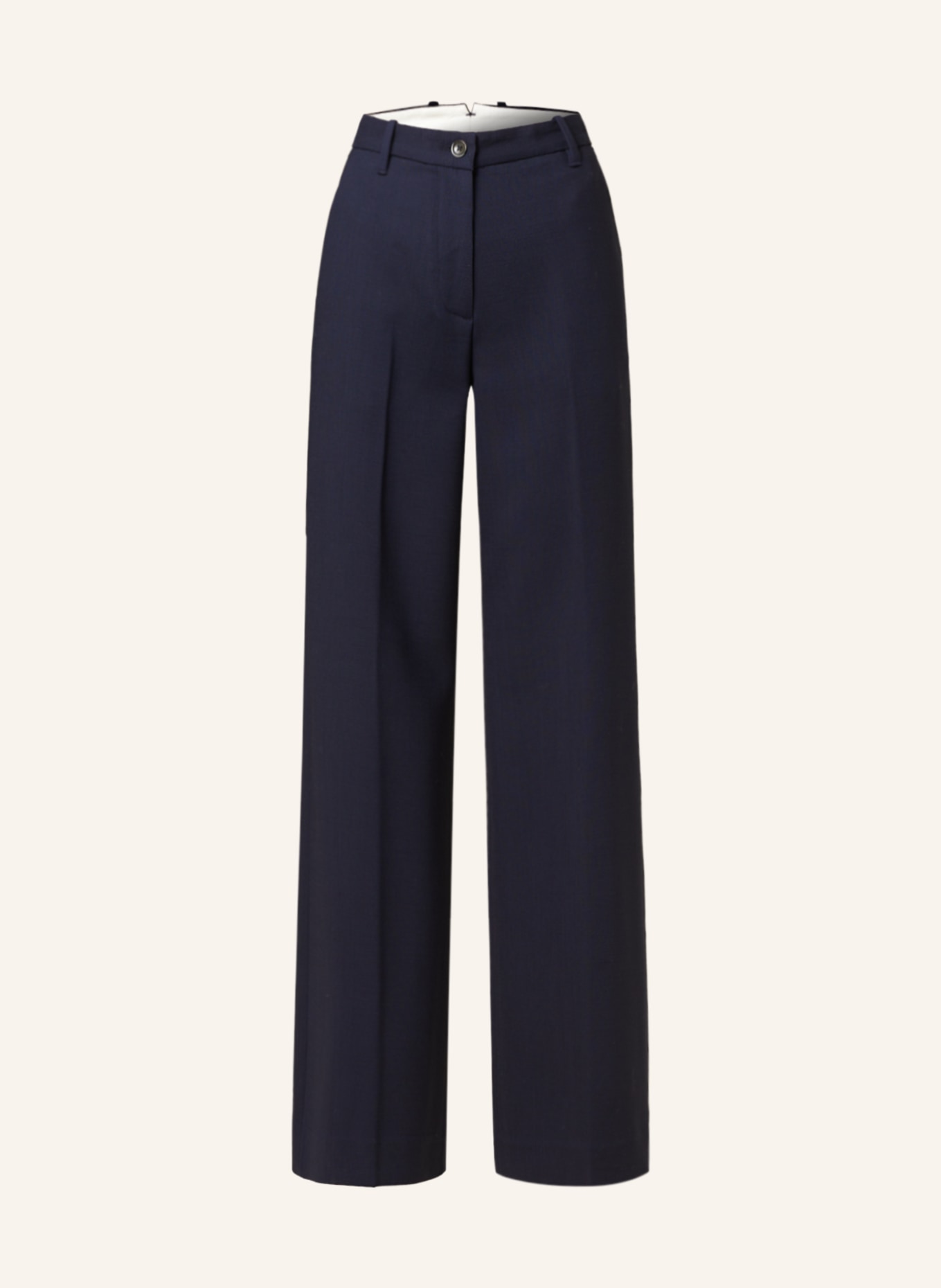 nine:inthe:morning Wide leg trousers NADJA: DARK BLUE