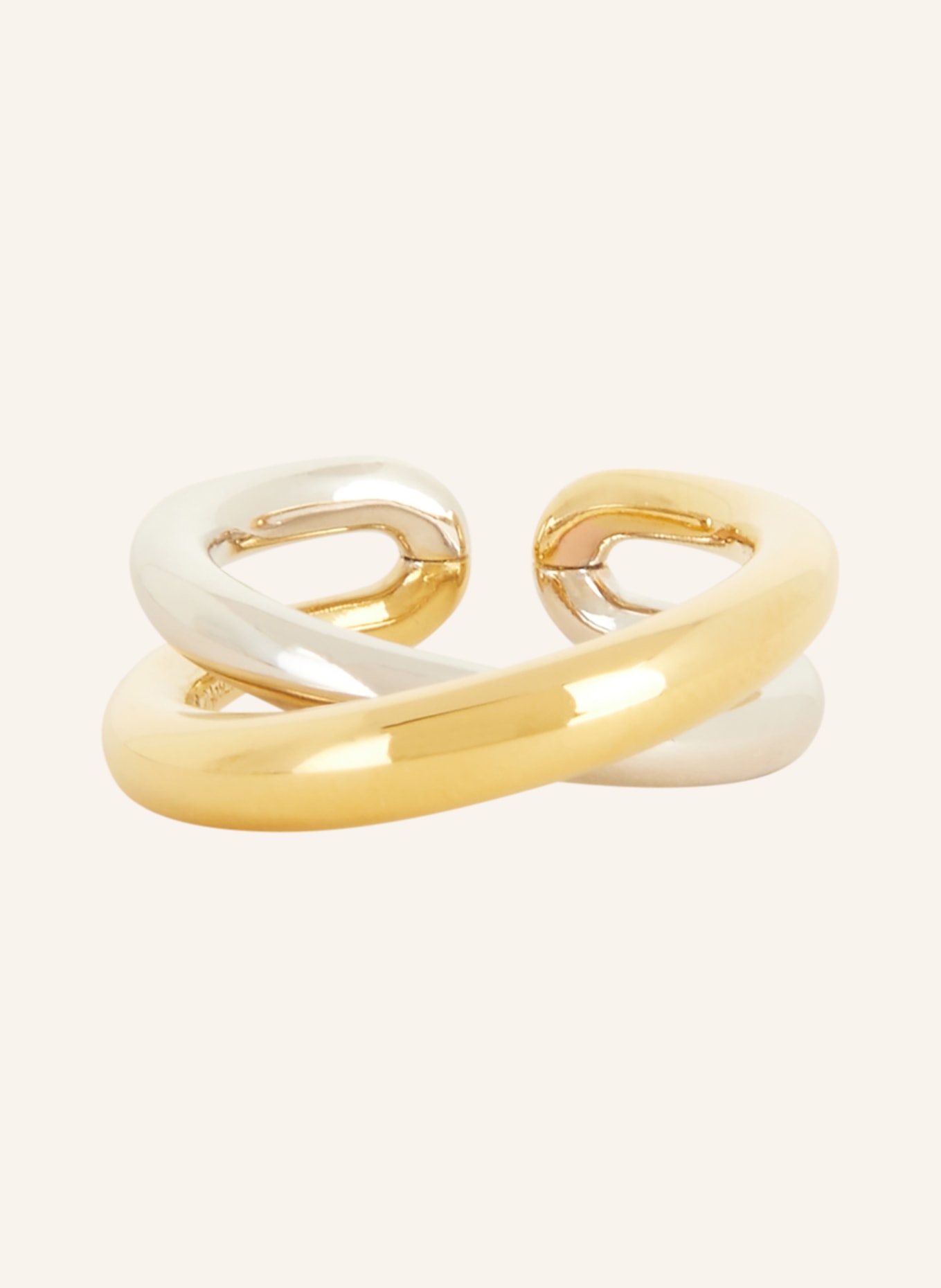 Charlotte CHESNAIS Ring BAGUE INITIAL, Farbe: GOLD/ SILBER (Bild 3)