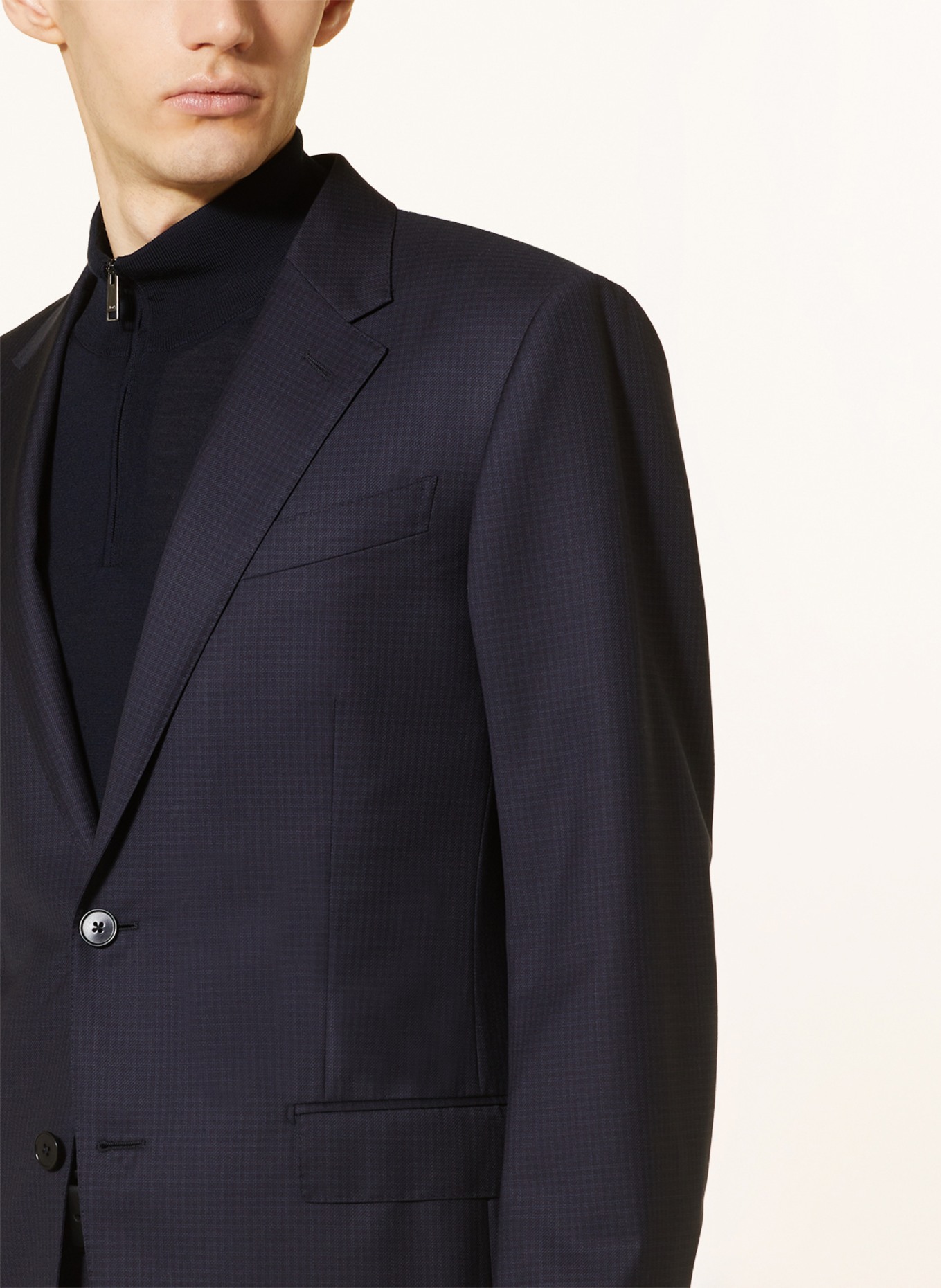 ZEGNA Anzug MILANO Slim Fit, Farbe: NAVY (Bild 6)