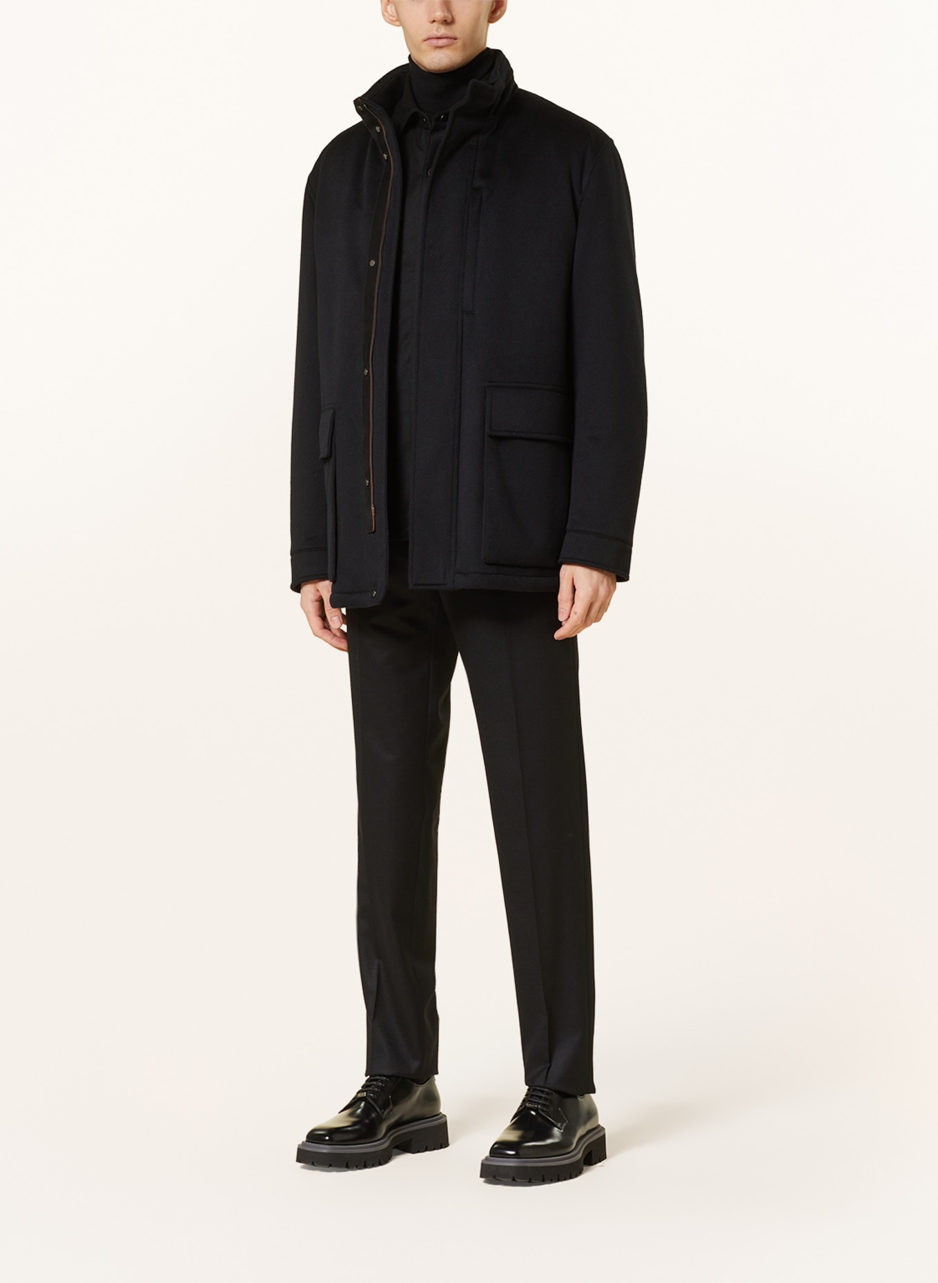 Zegna store field jacket