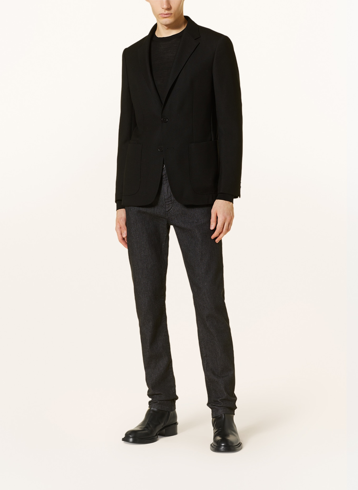 ZEGNA Tailored jacket extra slim fit, Color: BLACK (Image 2)