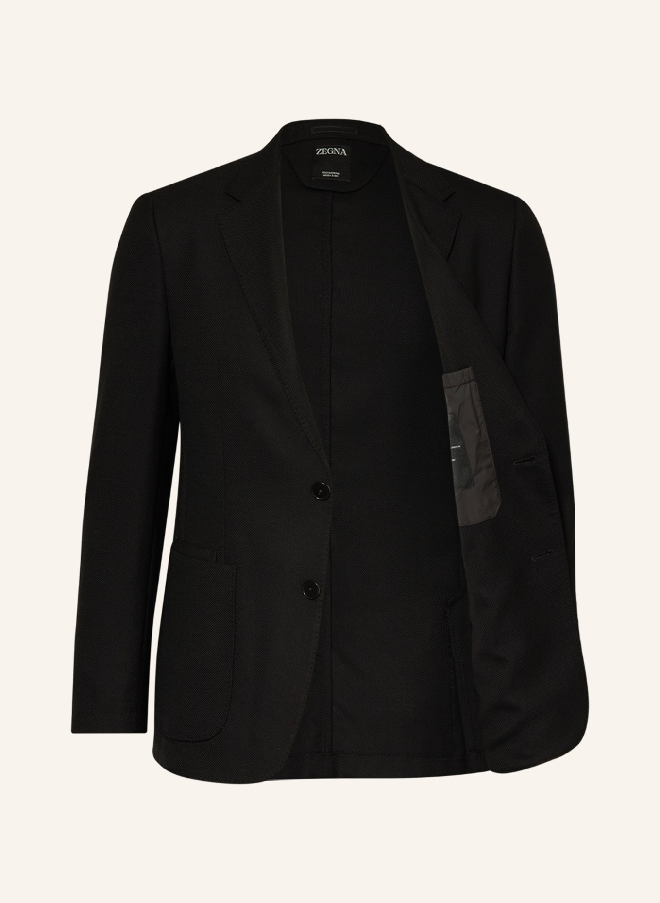 ZEGNA Tailored jacket extra slim fit, Color: BLACK (Image 4)