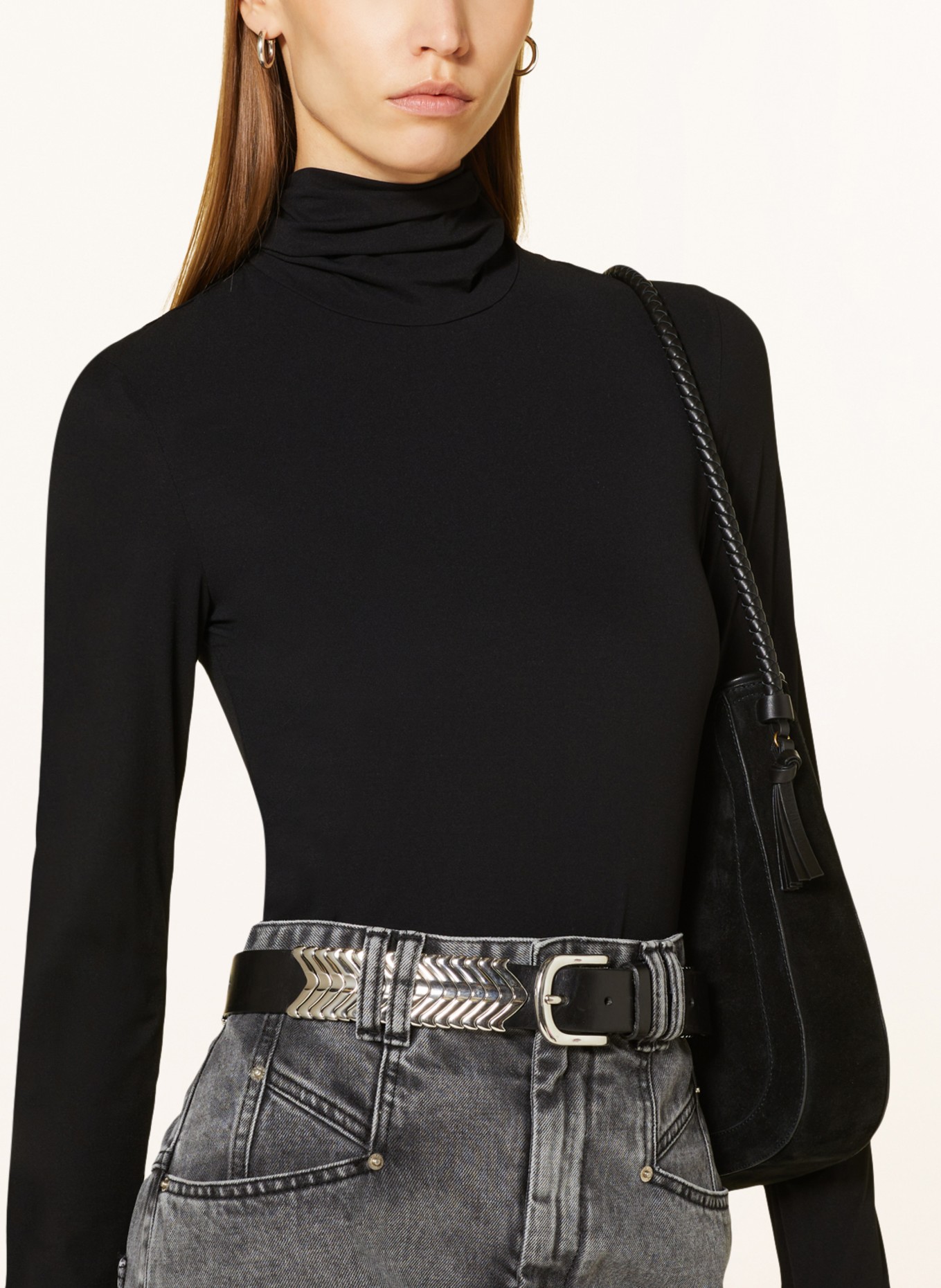 ISABEL MARANT Sweater FAEZA, Color: BLACK (Image 4)