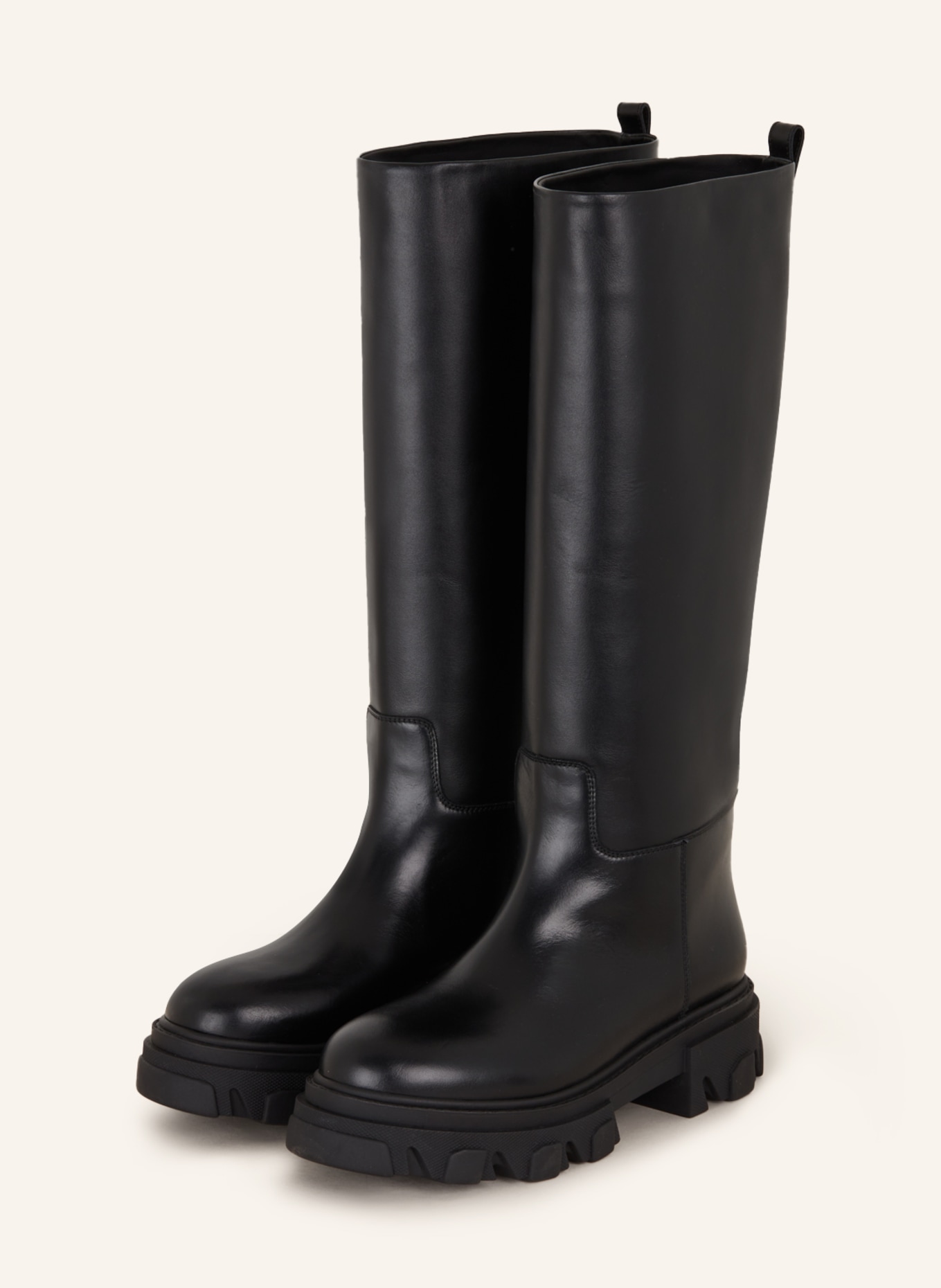 GIA BORGHINI Boots PERNI, Color: BLACK (Image 1)