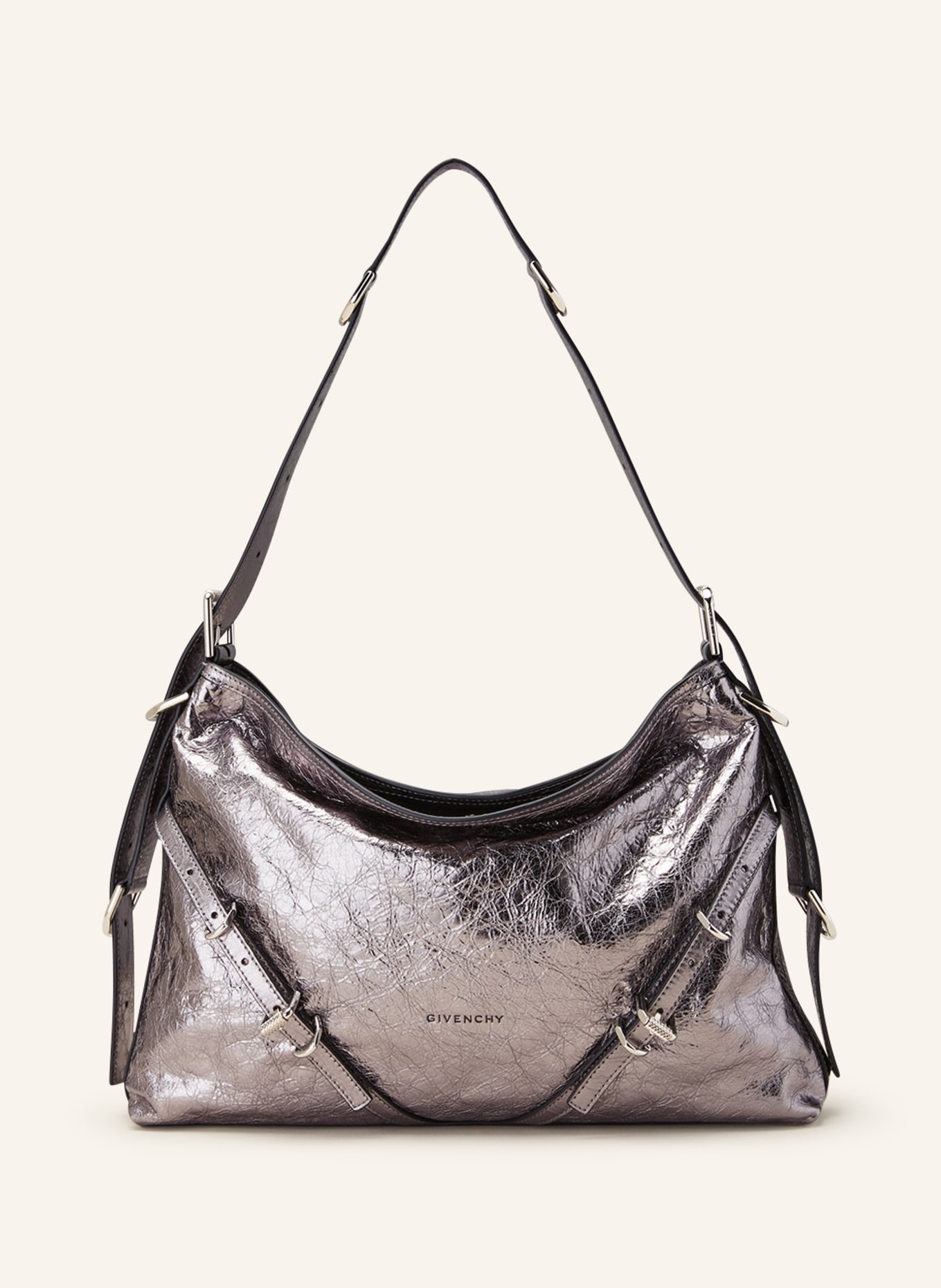 GIVENCHY Handbag VOYOU, Color: SILVER/ GRAY (Image 1)
