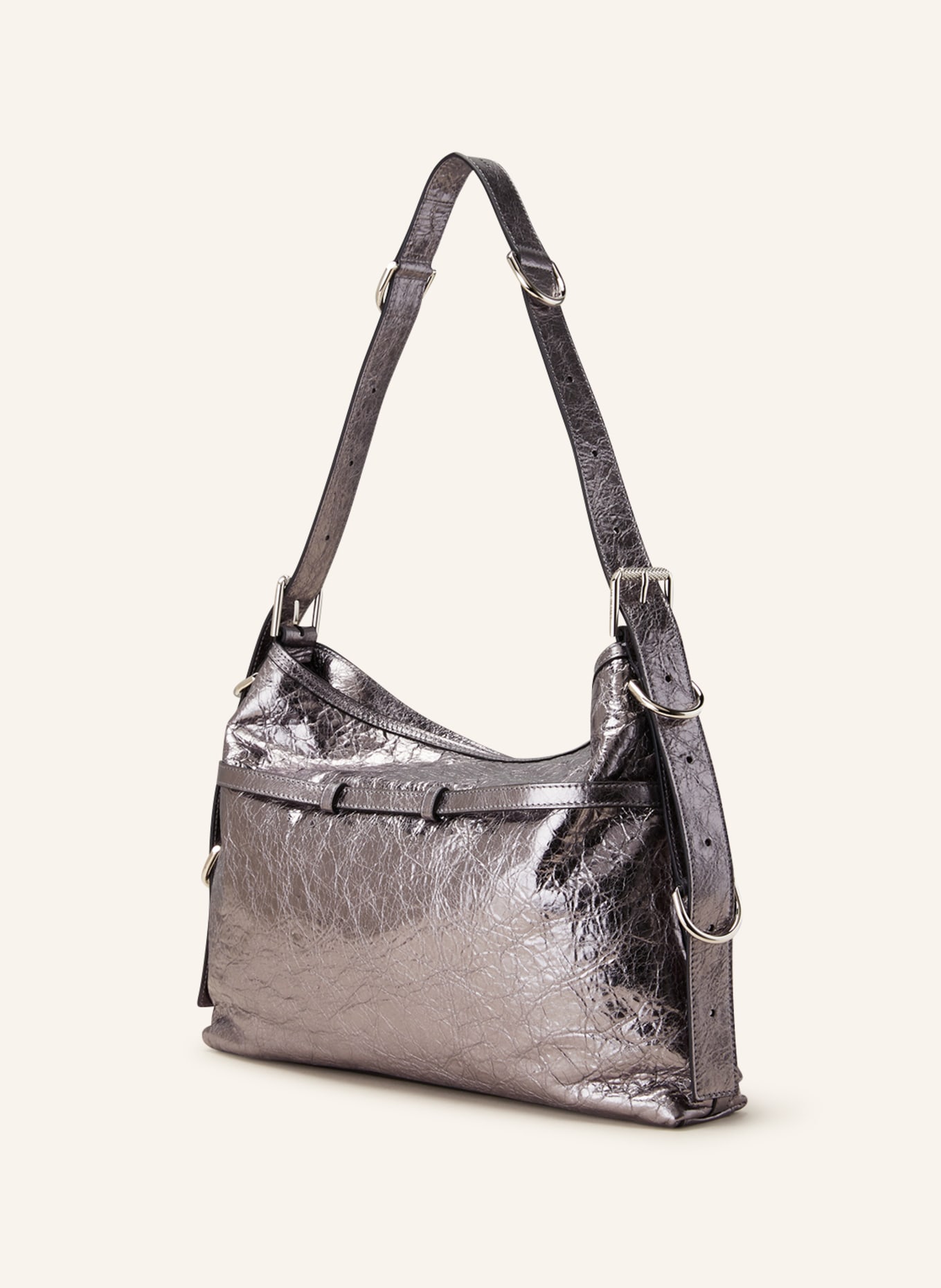 GIVENCHY Handbag VOYOU, Color: SILVER/ GRAY (Image 2)