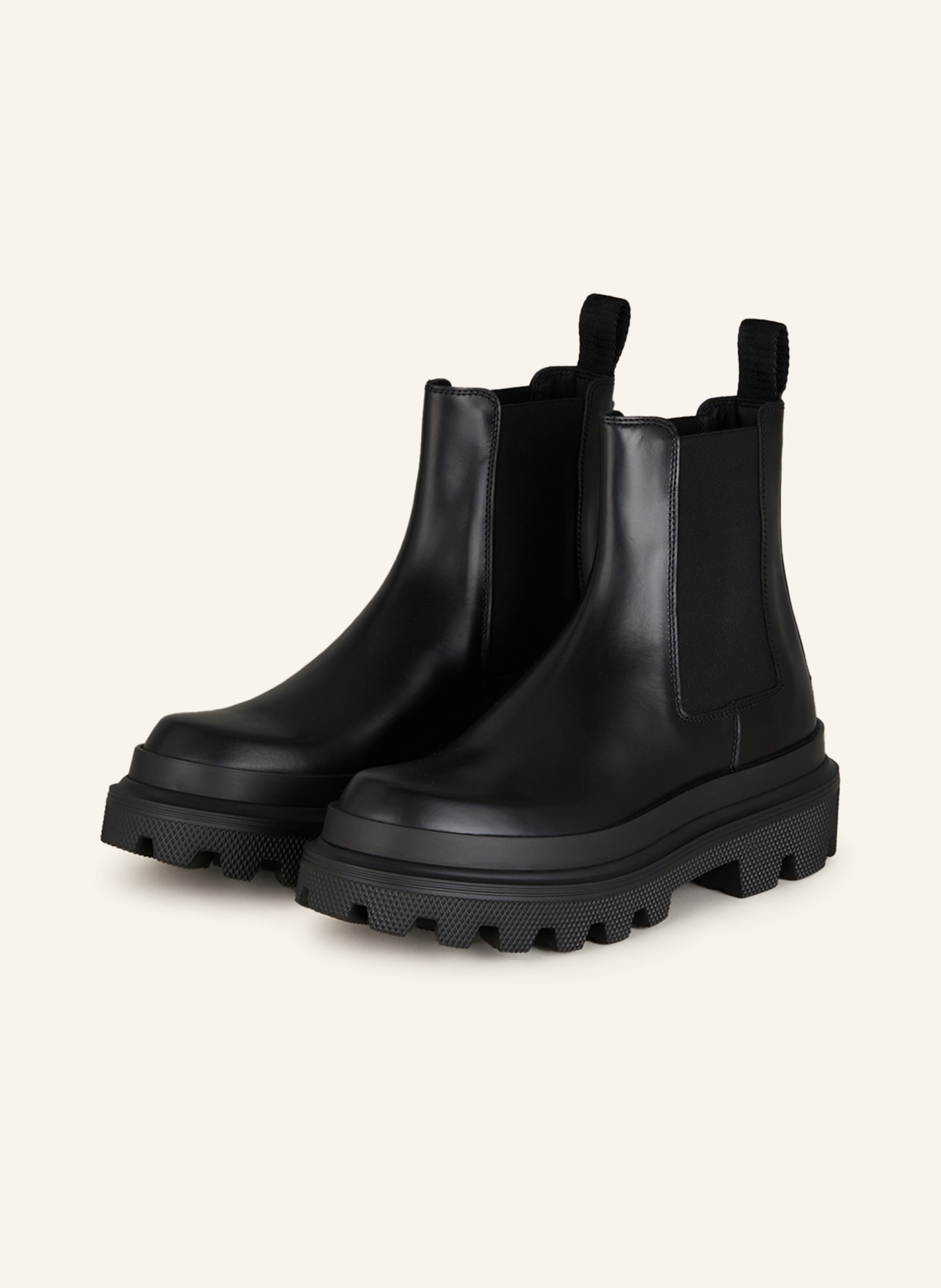 DOLCE & GABBANA Chelsea boots, Color: BLACK (Image 1)