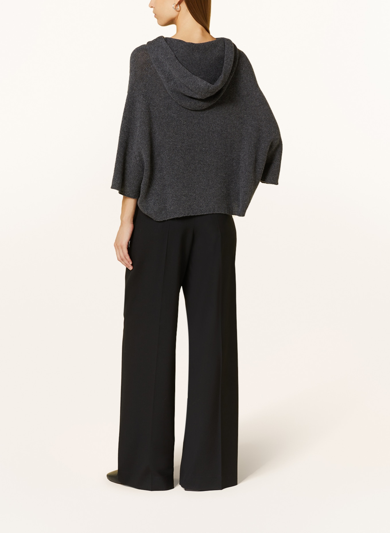 FABIANA FILIPPI Cashmere-Pullover, Farbe: DUNKELGRAU (Bild 3)