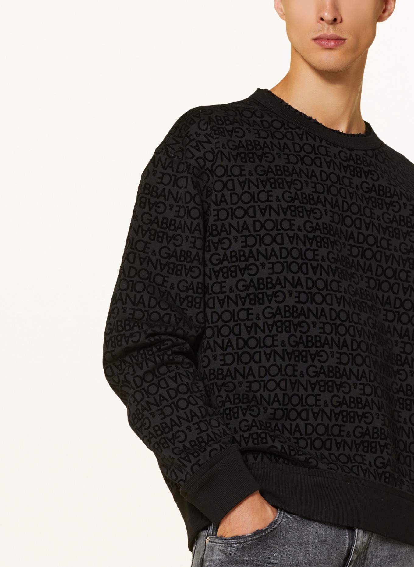 DOLCE & GABBANA Sweatshirt, Color: BLACK (Image 4)