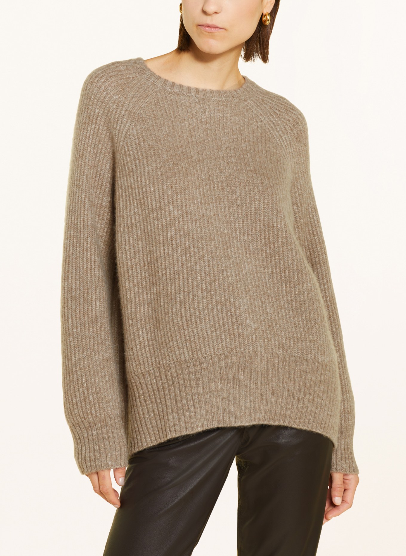 ALLUDE Cashmere-Pullover, Farbe: BEIGE (Bild 4)