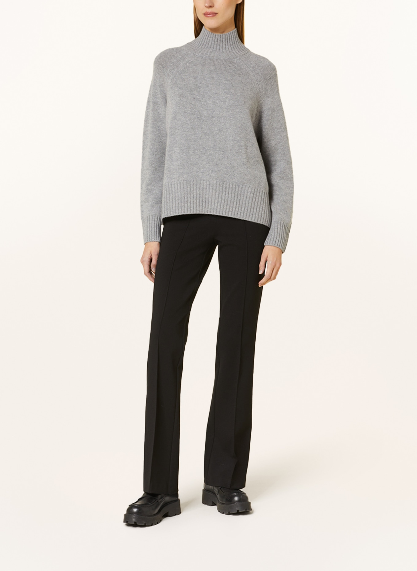 ALLUDE Pullover mit Cashmere, Farbe: GRAU (Bild 2)