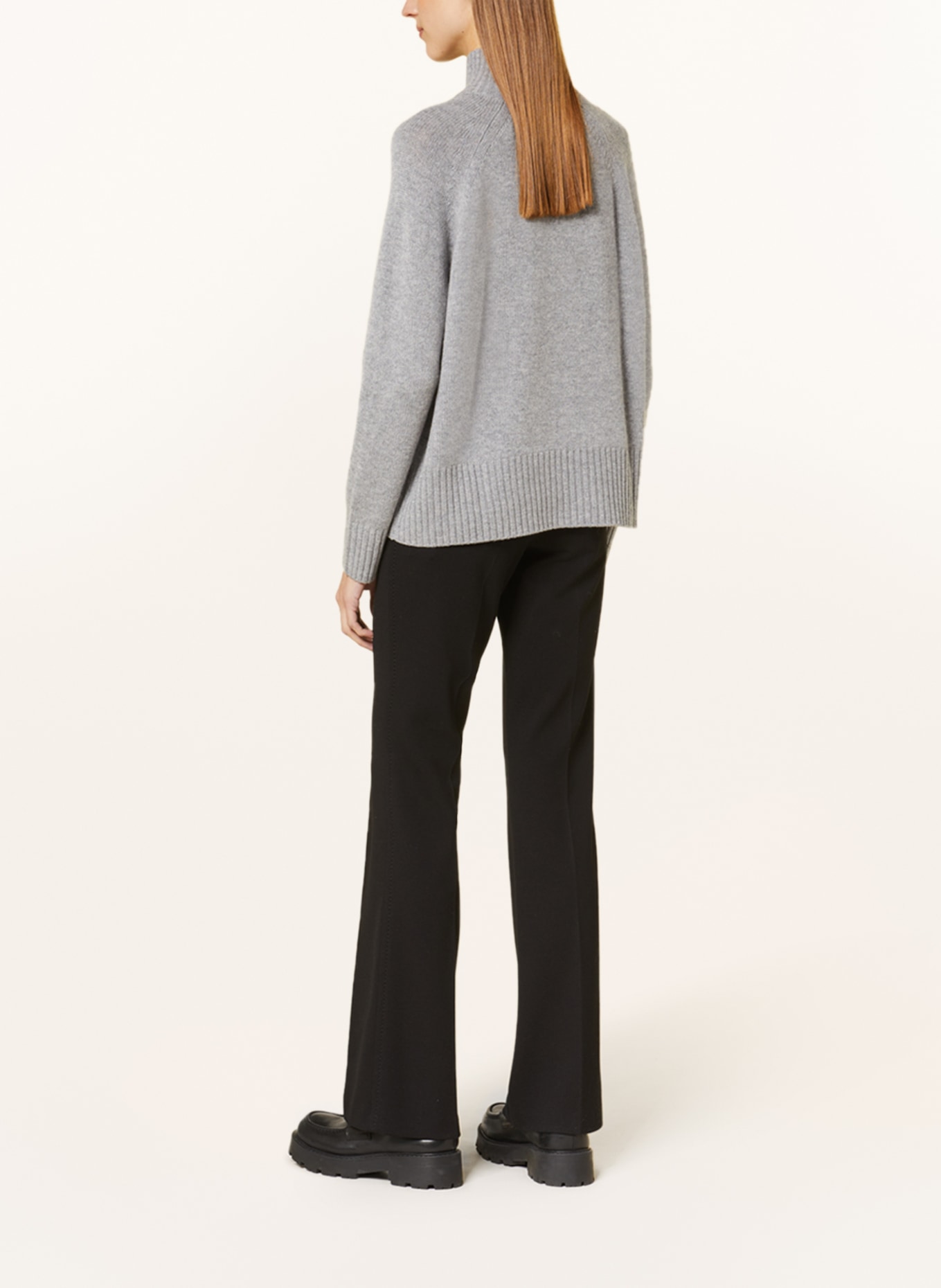 ALLUDE Pullover mit Cashmere, Farbe: GRAU (Bild 3)